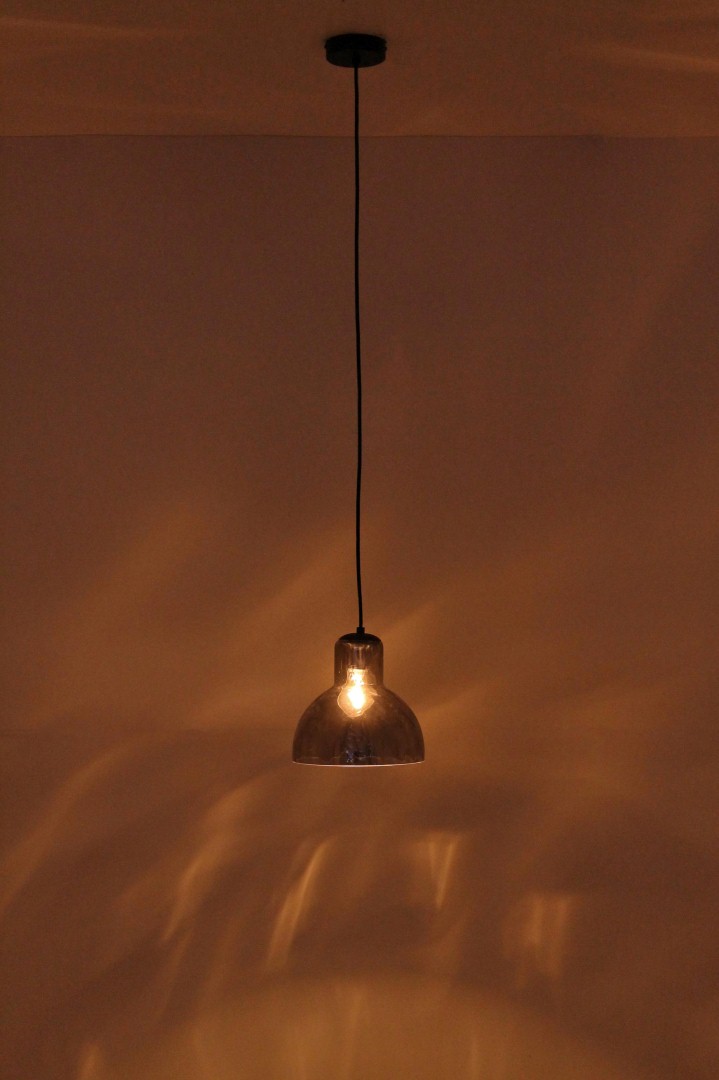 Hanglamp rookglas 22cm 42278 en 61132 Hanglamp rookglas 22cm 42278 en 61132
