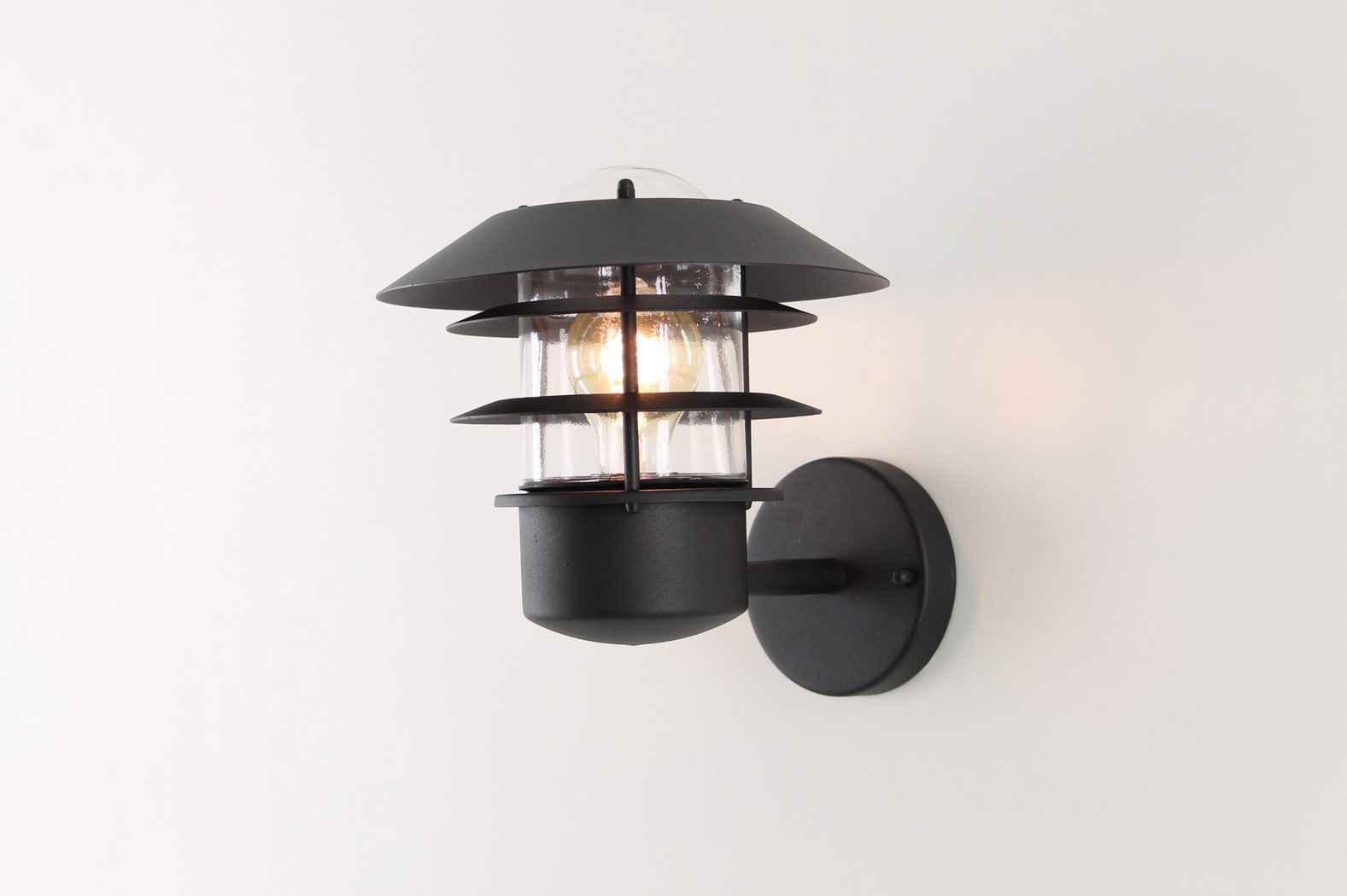 Buiten wandlamp zwart staand 35232 Buiten wandlamp zwart staand 35232