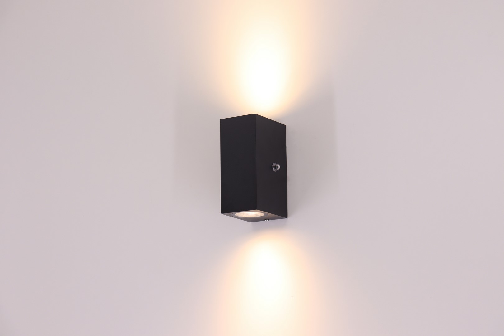 pakket Weglaten Heerlijk Buitenlamp zwart LED | schemerschakelaar | aluminium