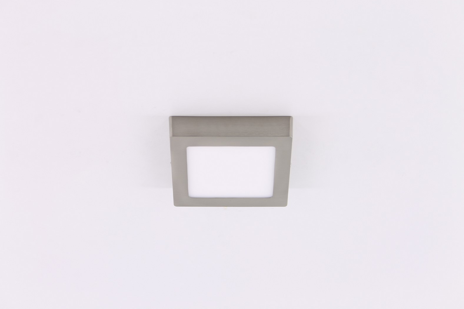 Plafondlamp LED vierkant rvs 17cm 38209 Plafondlamp LED vierkant rvs 17cm 38209