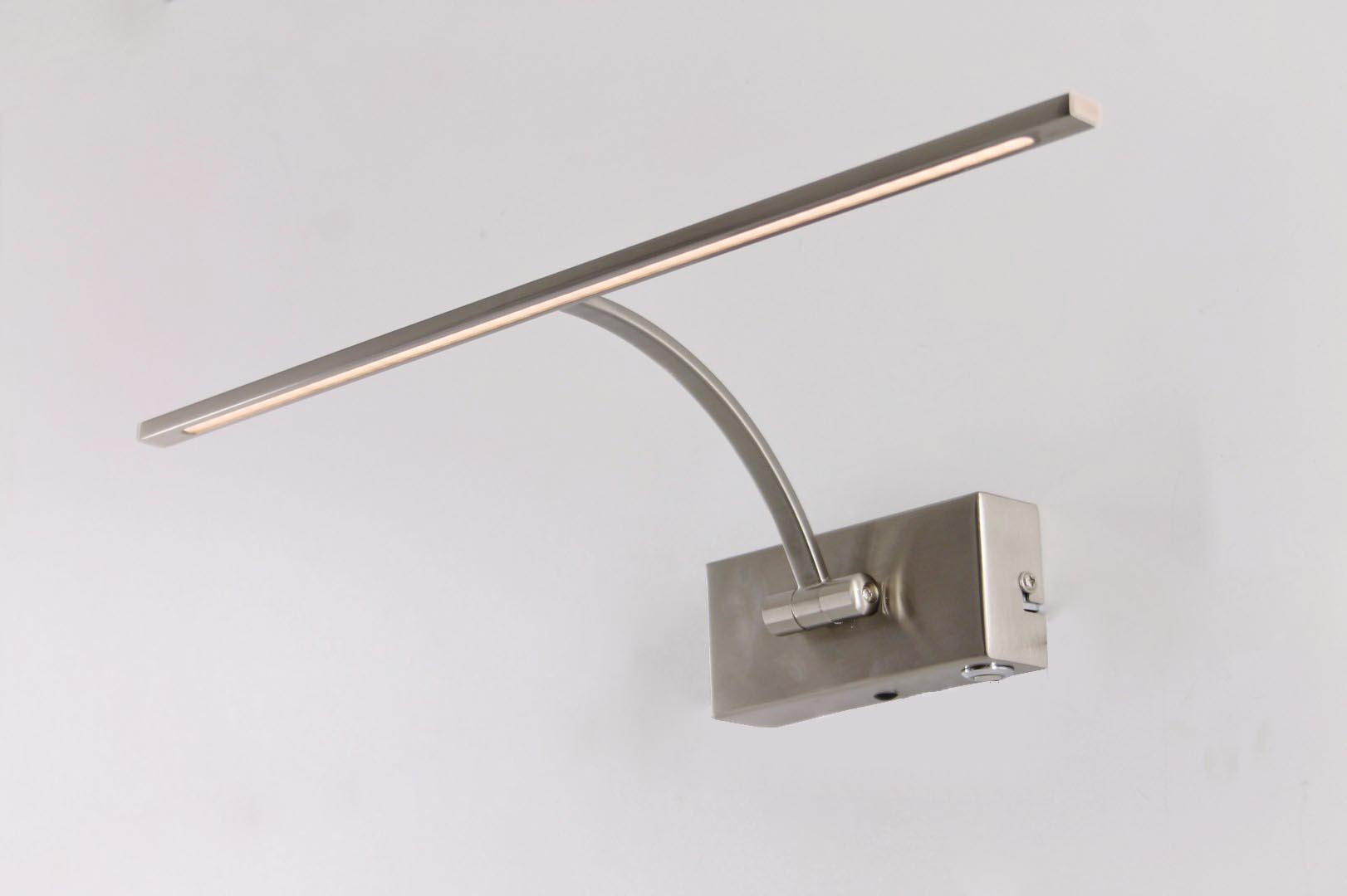 Wandlamp / Schilderijlamp LED rvs lang 42026 Wandlamp / Schilderijlamp LED rvs lang 42026