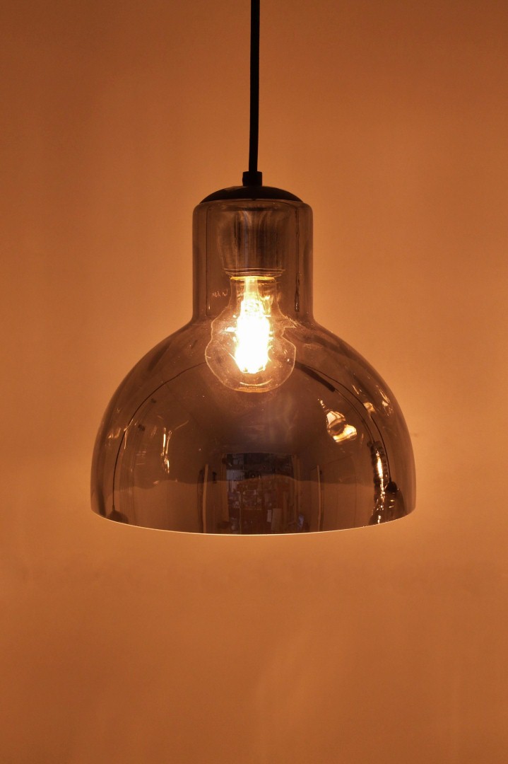 Hanglamp rookglas 22cm 42278 en 61132 Hanglamp rookglas 22cm 42278 en 61132