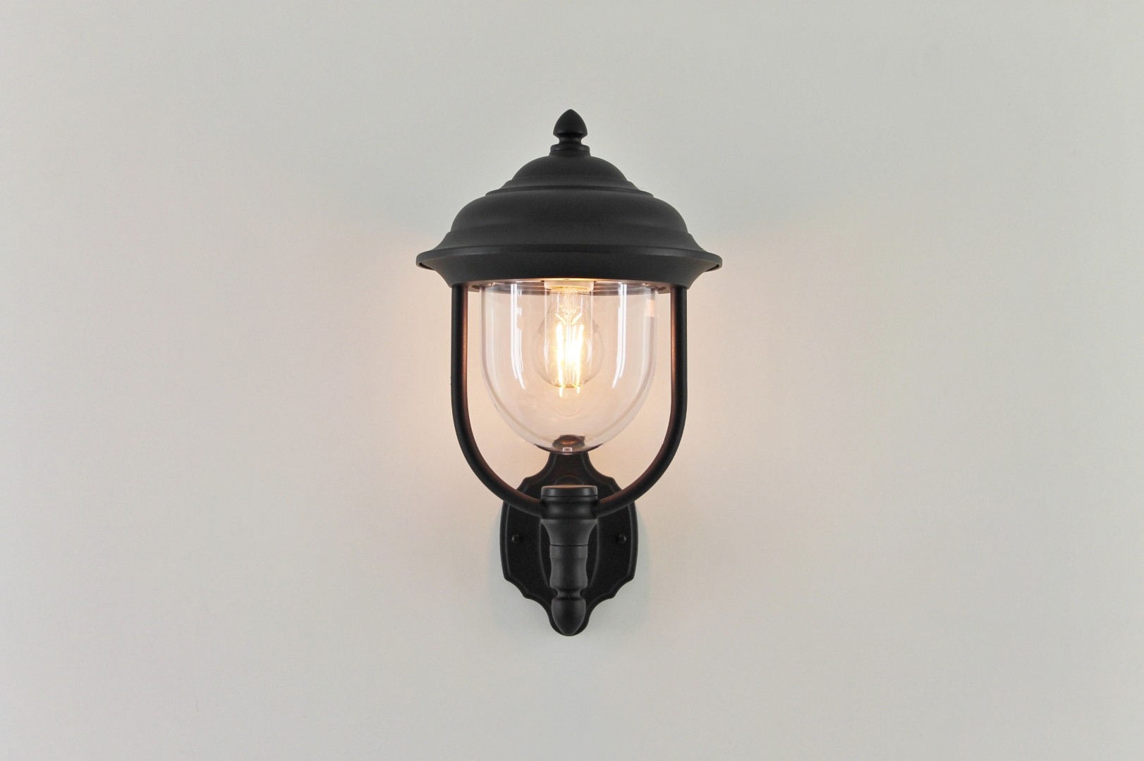Buiten wandlamp zwart staand 35247 Buiten wandlamp zwart staand 35247