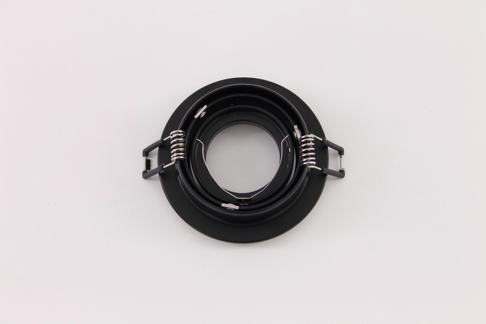 Inbouwspot rond zwart diameter 9,3 cm 39574 Inbouwspot rond zwart diameter 9,3 cm 39574