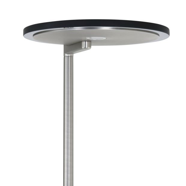Vloerlamp met leesarm staal Turound 2663ST Vloerlamp met leesarm staal Turound 2663ST