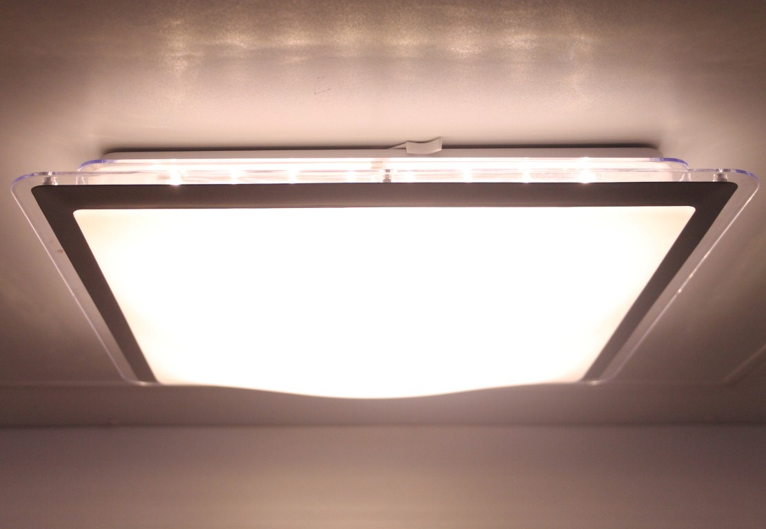 Plafondlamp LED vierkant 43cm 37436 Plafondlamp LED vierkant 43cm 37436