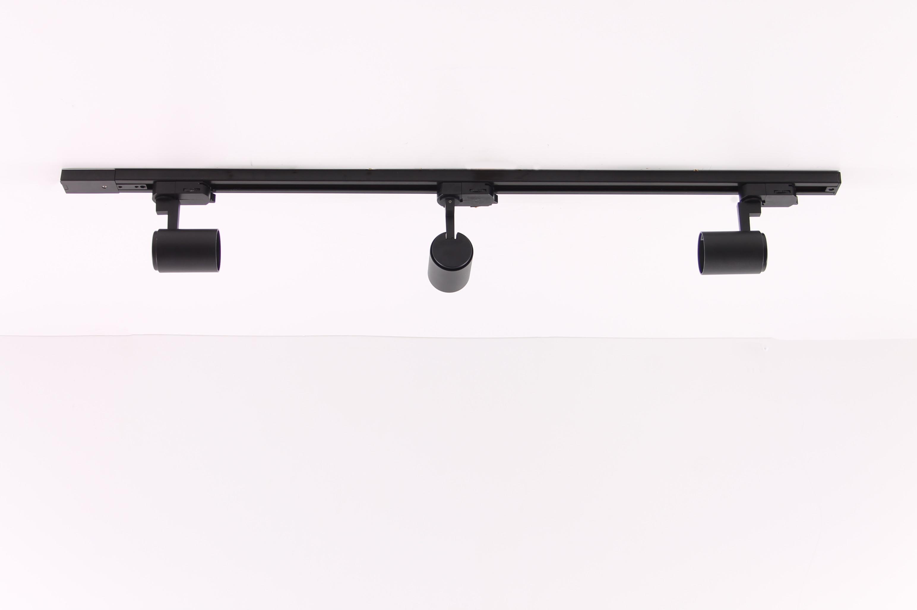 Railverlichting BASIC zwart 1 meter met 3 sport 50173 Railverlichting BASIC zwart 1 meter met 3 sport 50173