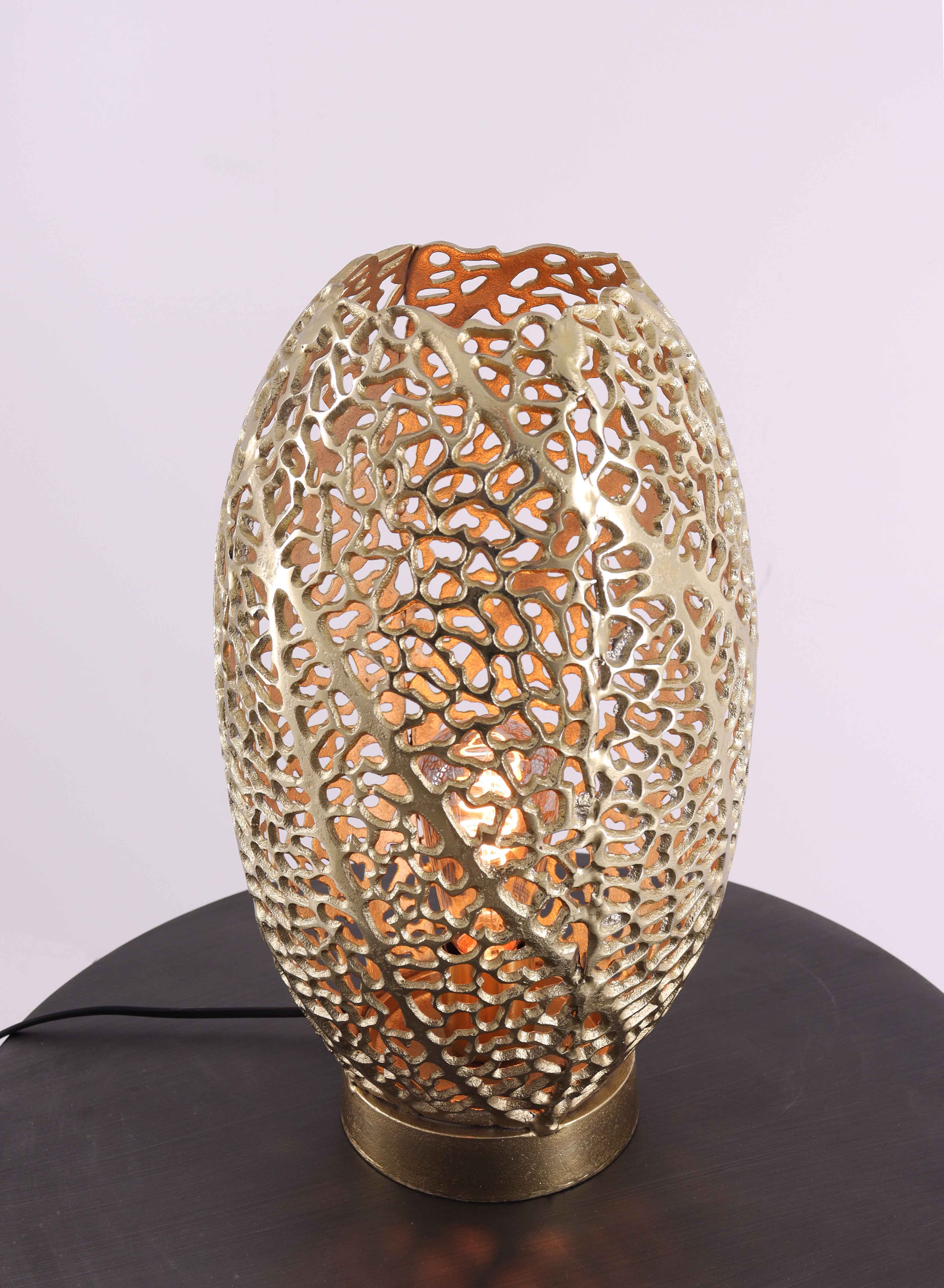 Tafellamp Goud / brons 40cm 44426 Tafellamp Goud / brons 40cm 44426