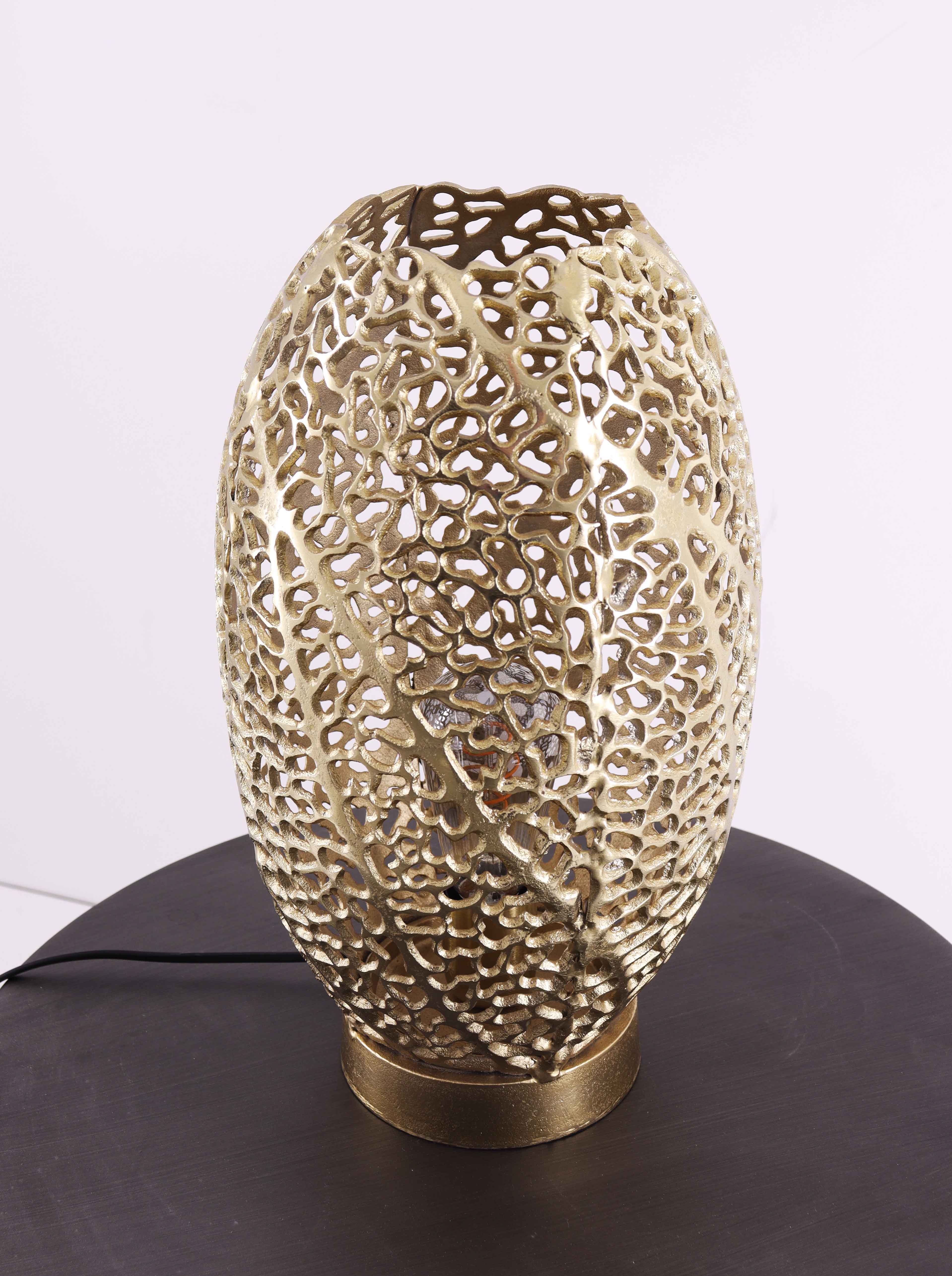 Tafellamp Goud / brons 40cm 44426 Tafellamp Goud / brons 40cm 44426