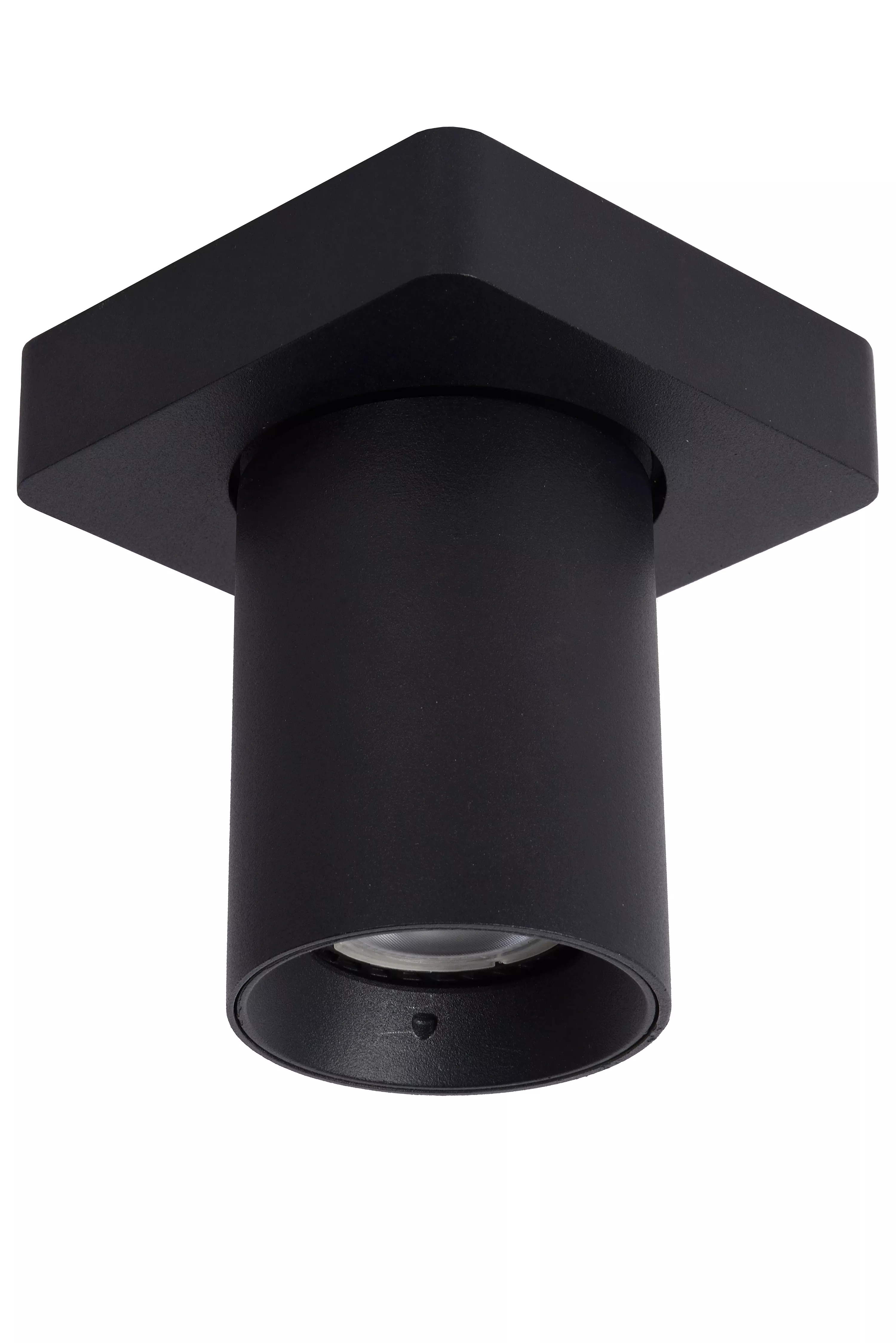 Plafondspot zwart - LED dim to warm - GU10 43666 Plafondspot zwart - LED dim to warm - GU10 43666