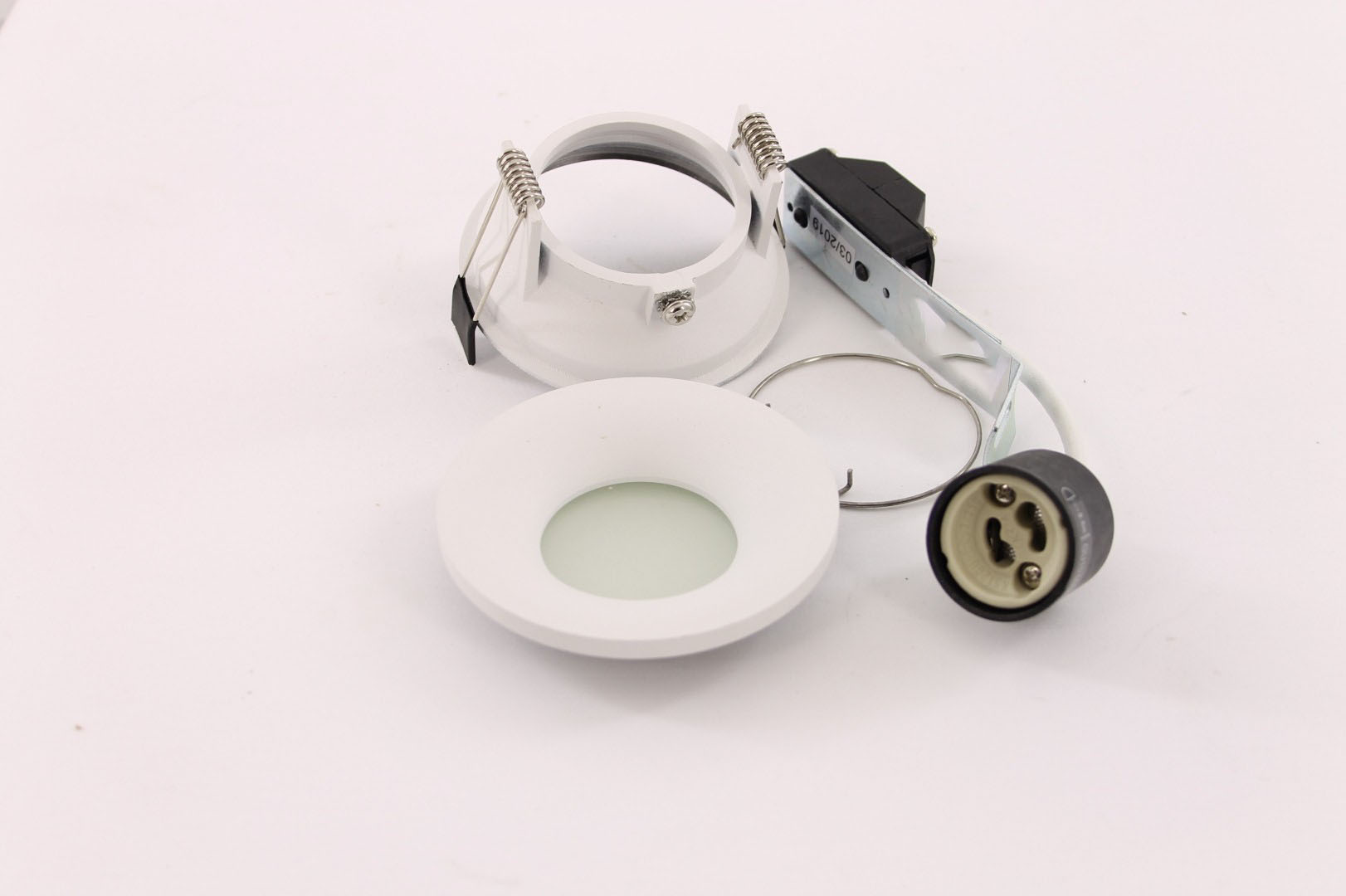 Inbouwspot rond wit IP44 41717 Inbouwspot rond wit IP44 41717