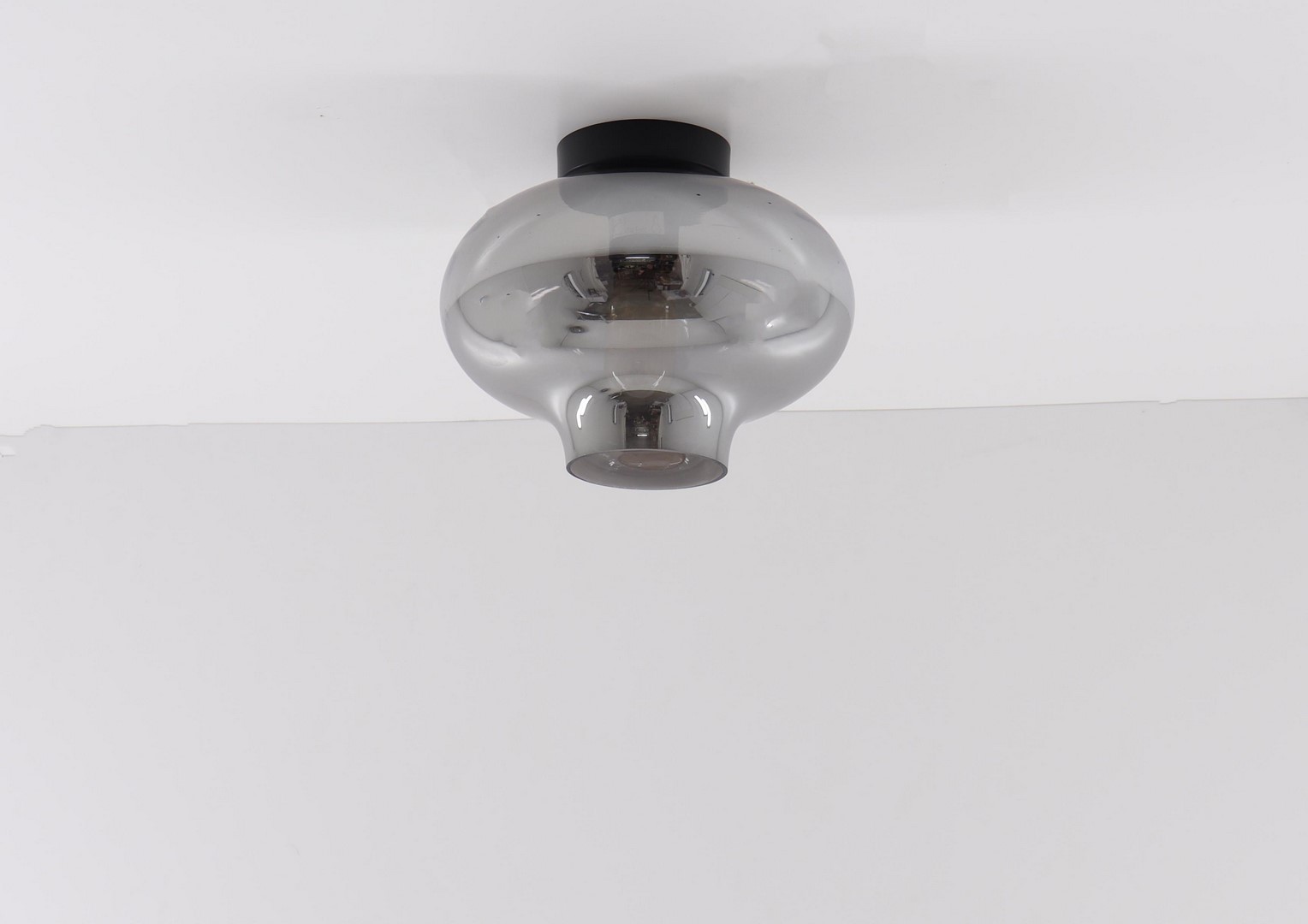 Sfeervolle plafondlamp smoke glas 50044 Sfeervolle plafondlamp smoke glas 50044