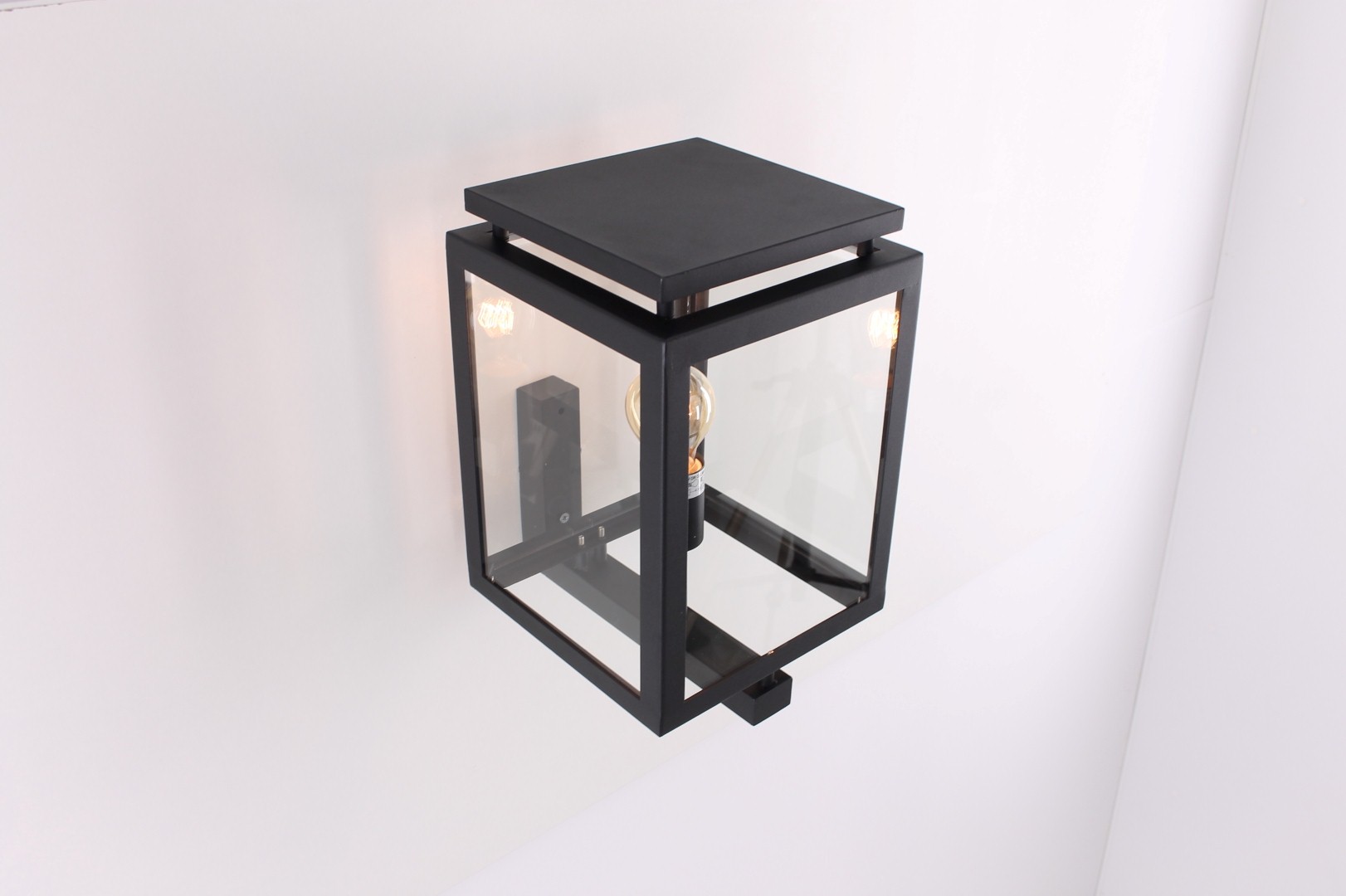 Buiten wandlamp staand zwart 38832 Buiten wandlamp staand zwart 38832