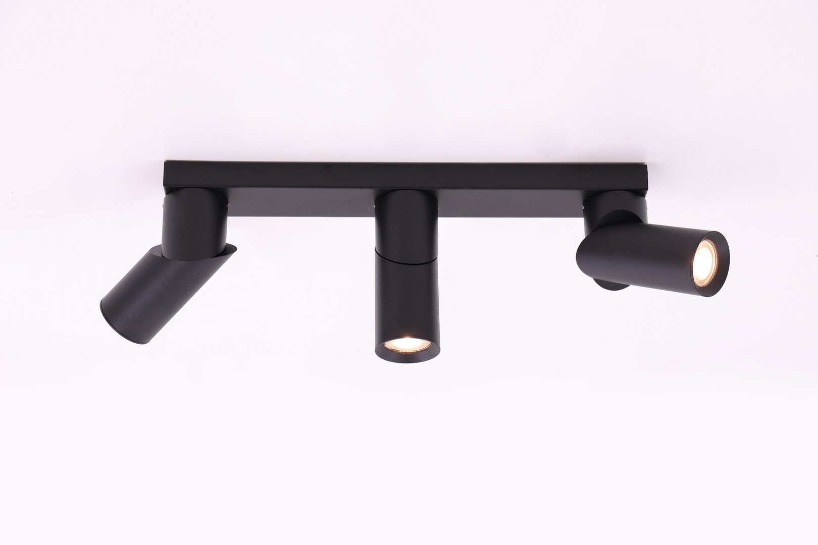 Opbouwspot 3lichts - zwart aluminium 44142 Opbouwspot 3lichts - zwart aluminium 44142