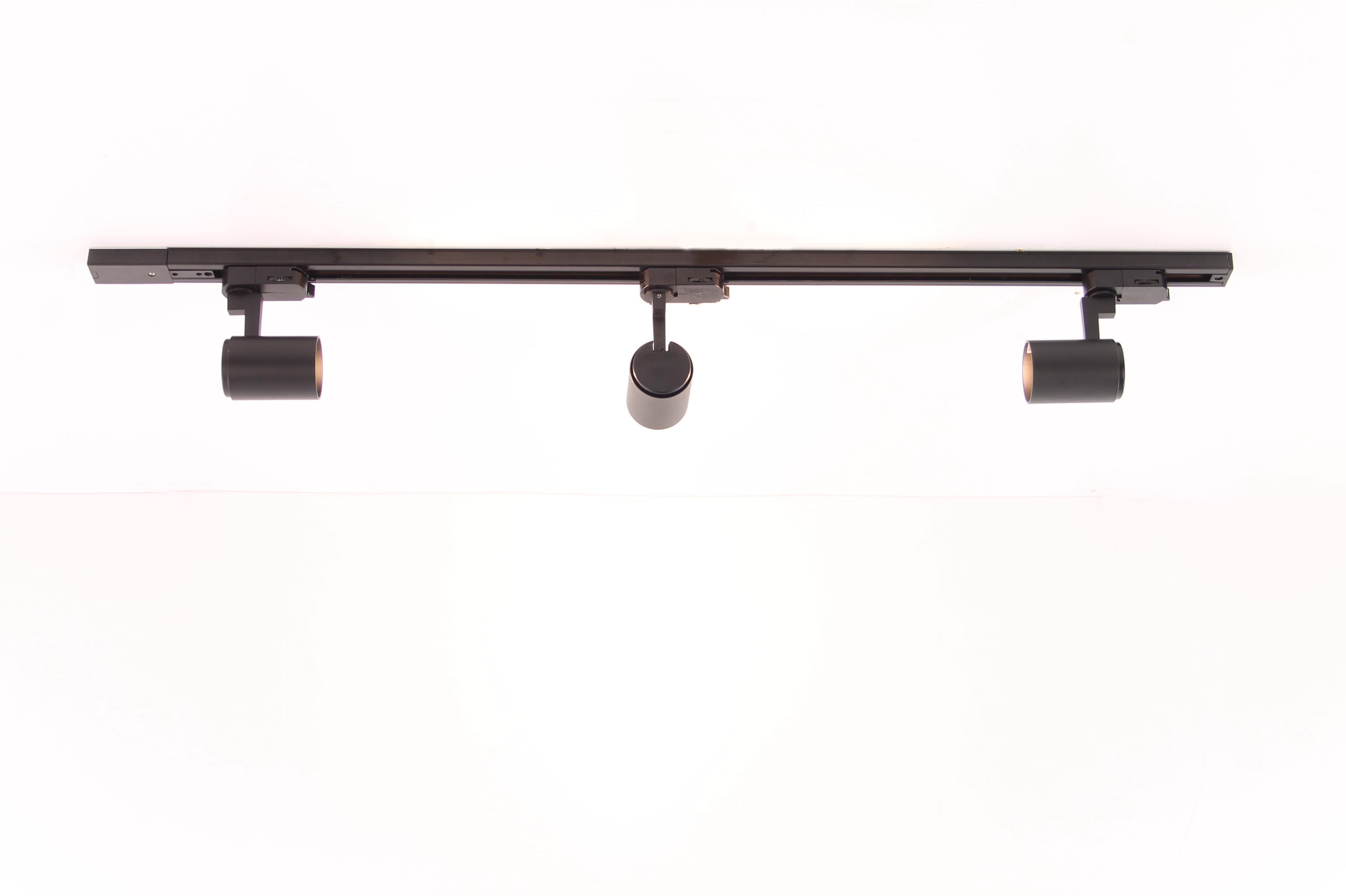 Railverlichting BASIC zwart 1 meter met 3 sport 50173 Railverlichting BASIC zwart 1 meter met 3 sport 50173