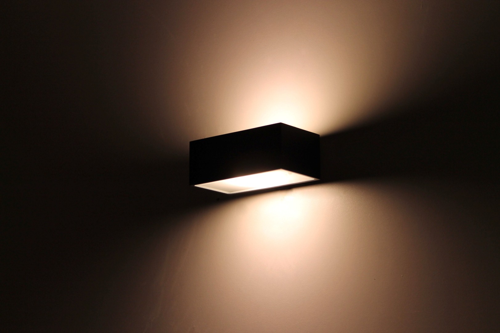 wandlamp strak zwart LED 39946 wandlamp strak zwart LED 39946