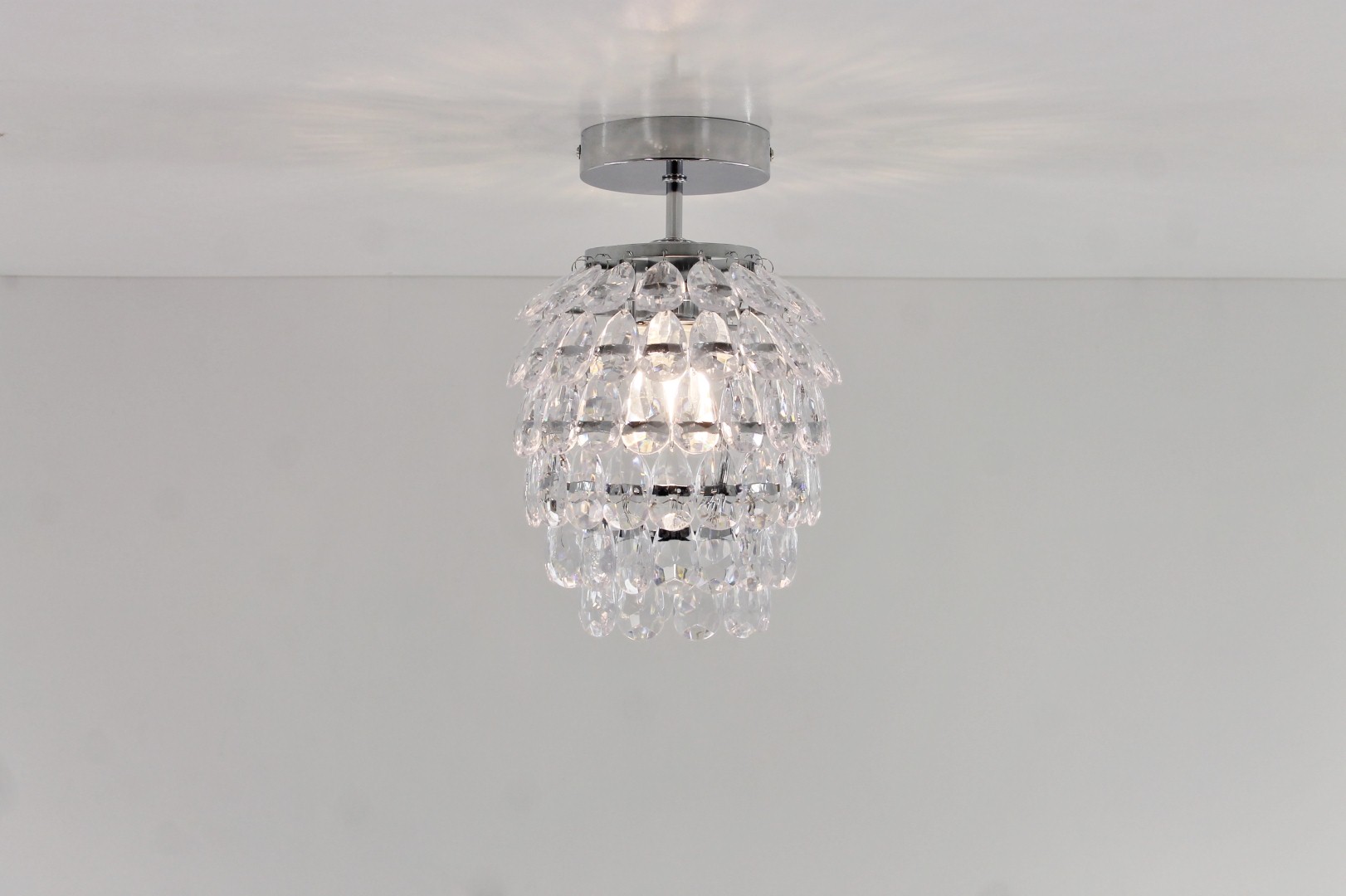 Plafondlamp acryl kristal 20cm 39407 Plafondlamp acryl kristal 20cm 39407