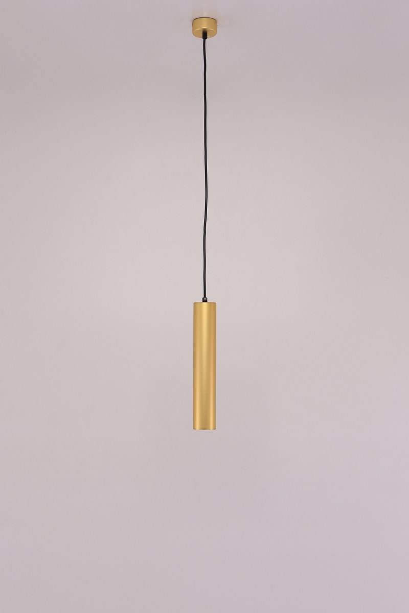 Hanglamp | cilinder koker | goud 43420 Hanglamp | cilinder koker | goud 43420