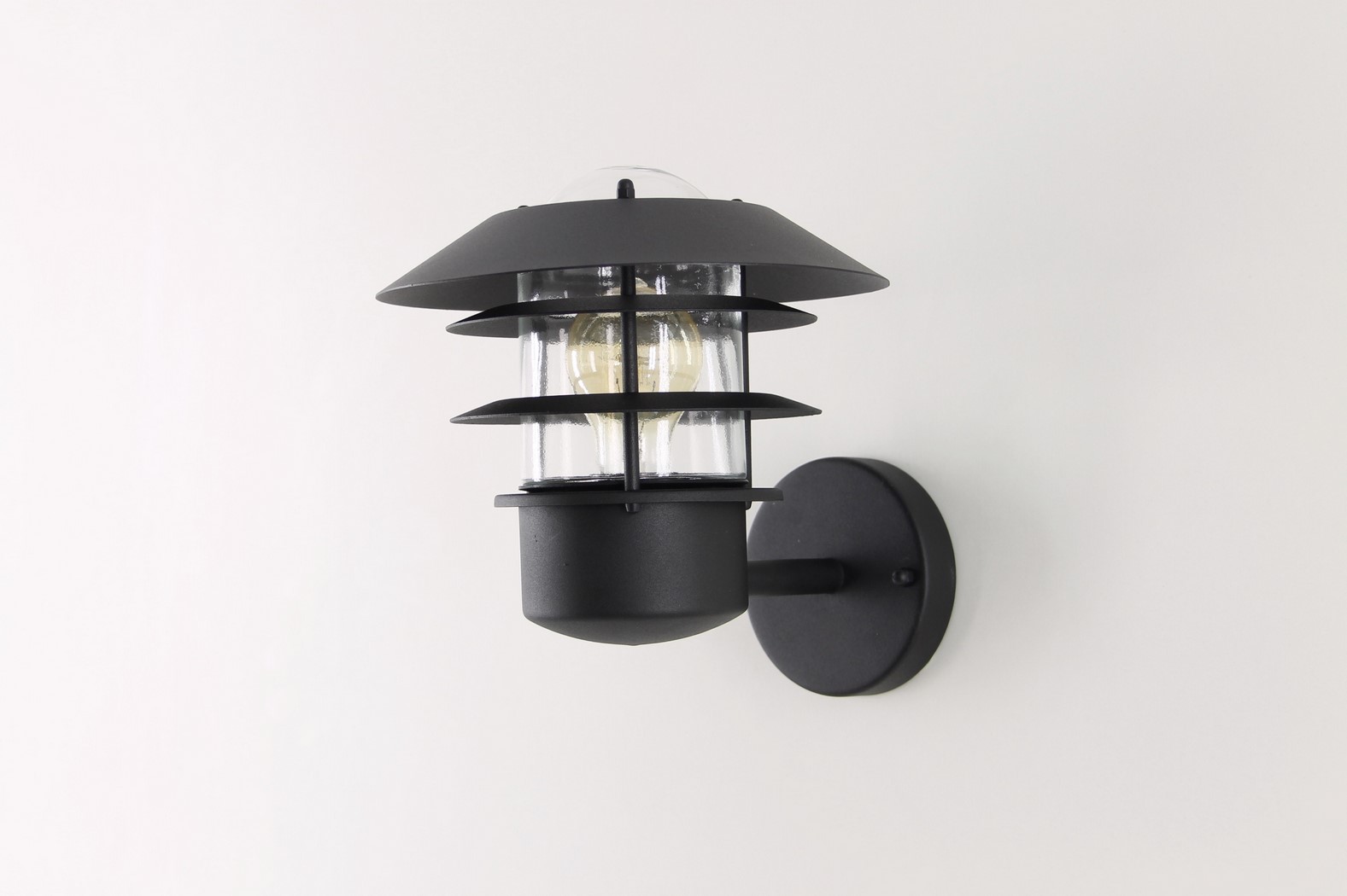 Buiten wandlamp zwart staand 35232 Buiten wandlamp zwart staand 35232