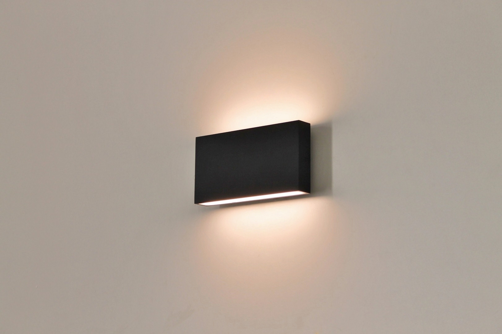 Buiten wandlamp LED zwart up / down 41201 Buiten wandlamp LED zwart up / down 41201