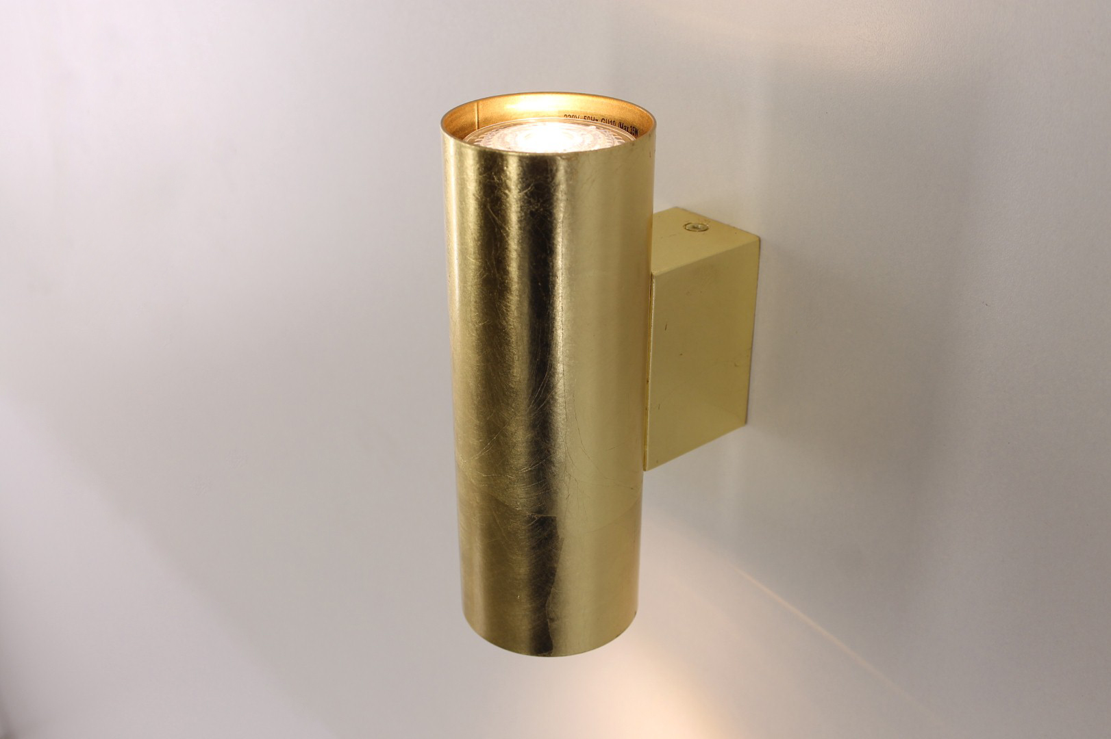 Wandlamp | Cilinder goud 41470 Wandlamp | Cilinder goud 41470
