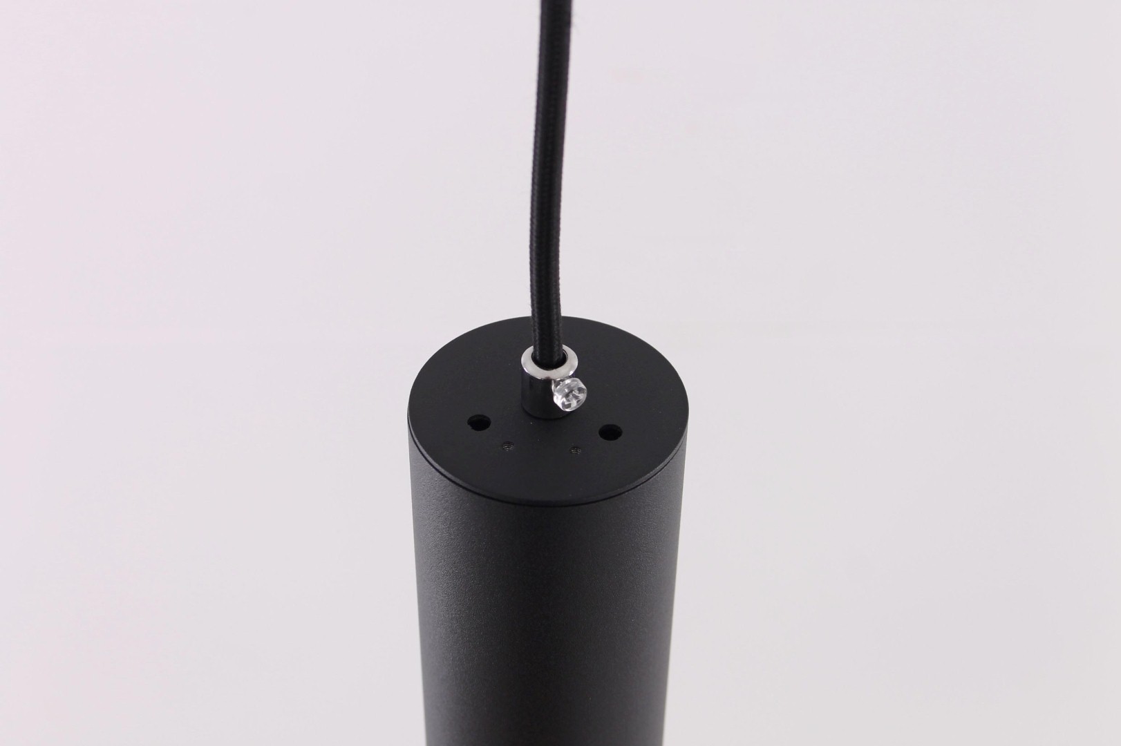 Hanglamp koker zwart middel 6cm 42119 Hanglamp koker zwart middel 6cm 42119