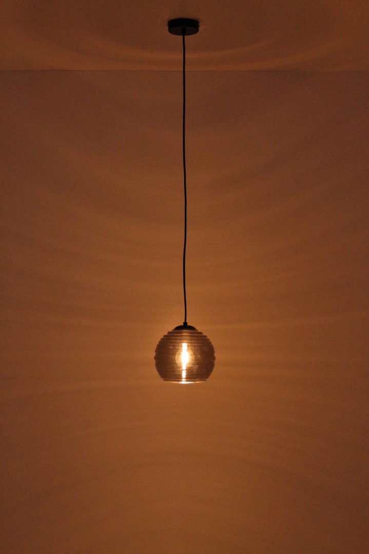 Hanglamp rookglas bol 18cm 42276 en 61132 Hanglamp rookglas bol 18cm 42276 en 61132