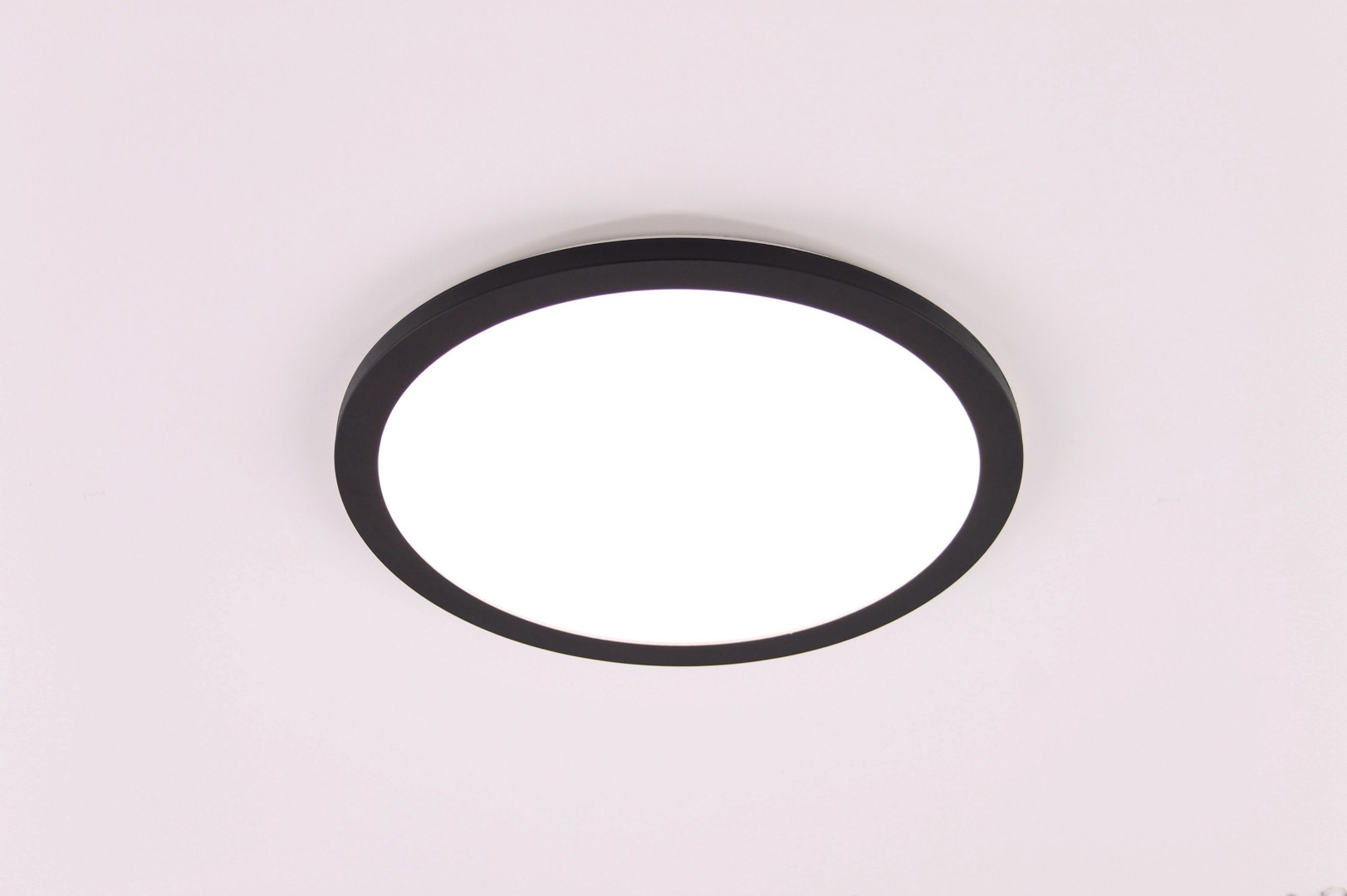 Plafondlamp LED rond zwart 40cm 45646 Plafondlamp LED rond zwart 40cm 45646