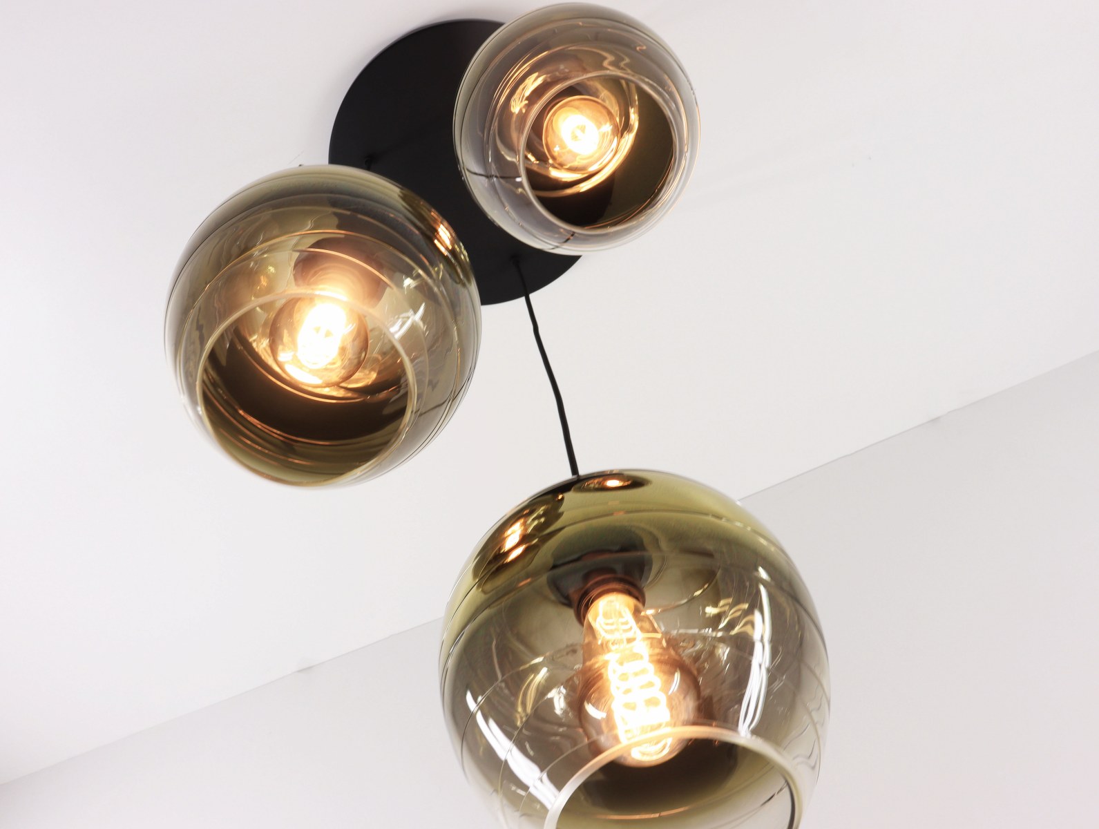 Hanglamp 3lichts | rond | gold shine 50048 Hanglamp 3lichts | rond | gold shine 50048