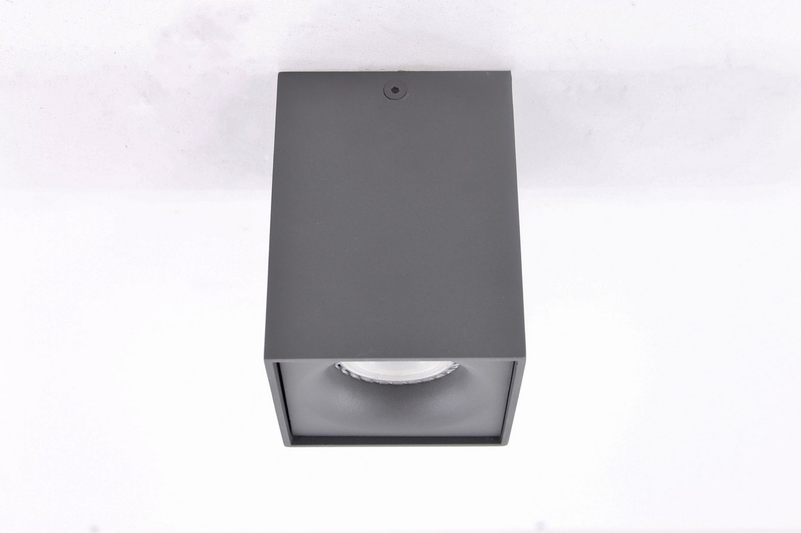 Opbouwspot zwart/grijs vierkant LED 38463 Opbouwspot zwart/grijs vierkant LED 38463