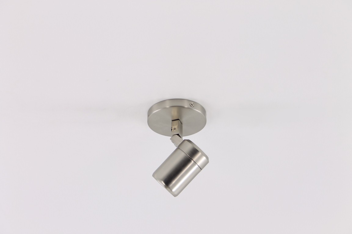 Opbouwspot rvs 1-lichts IP44 37736 Opbouwspot rvs 1-lichts IP44 37736