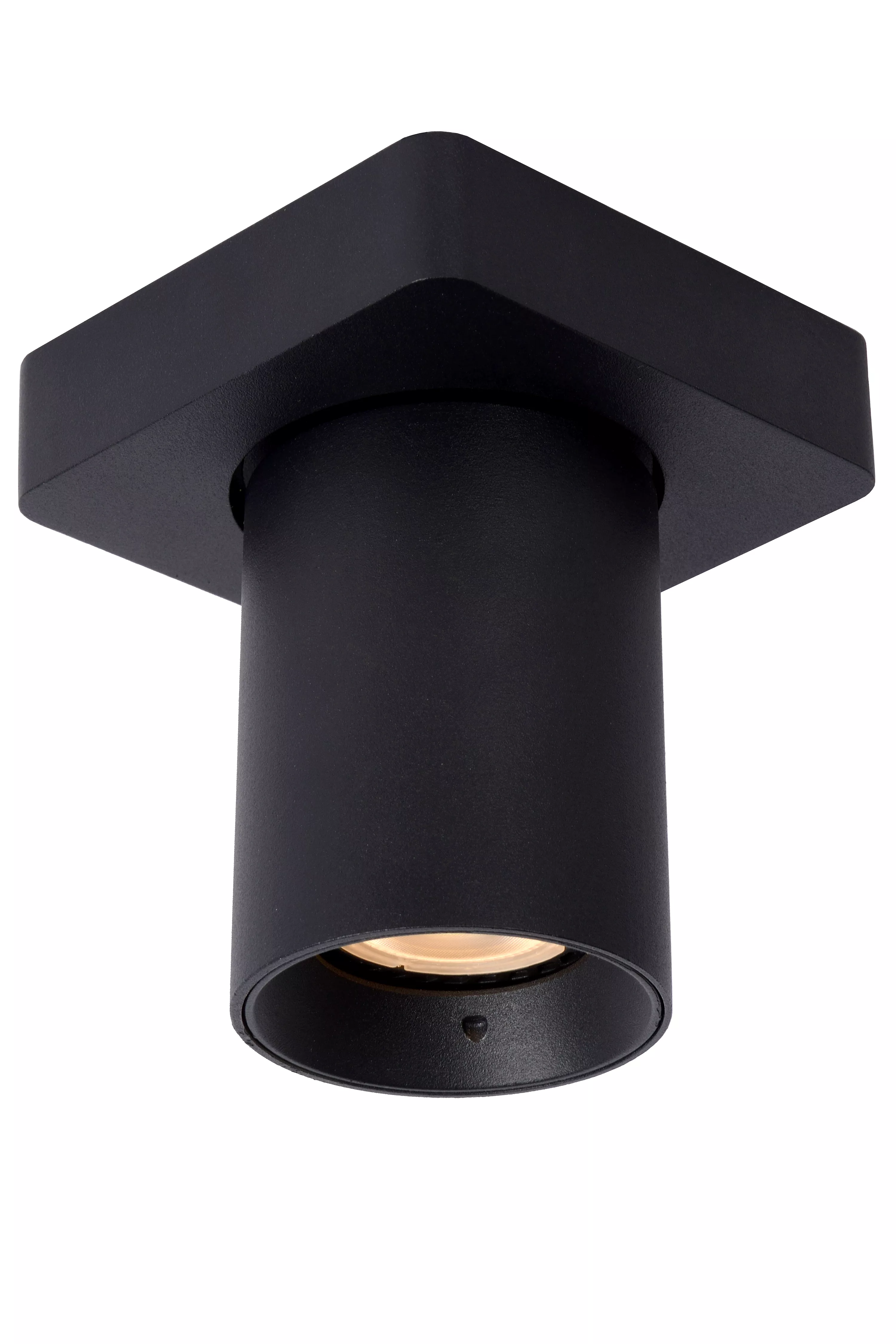 Plafondspot zwart - LED dim to warm - GU10 43666 Plafondspot zwart - LED dim to warm - GU10 43666