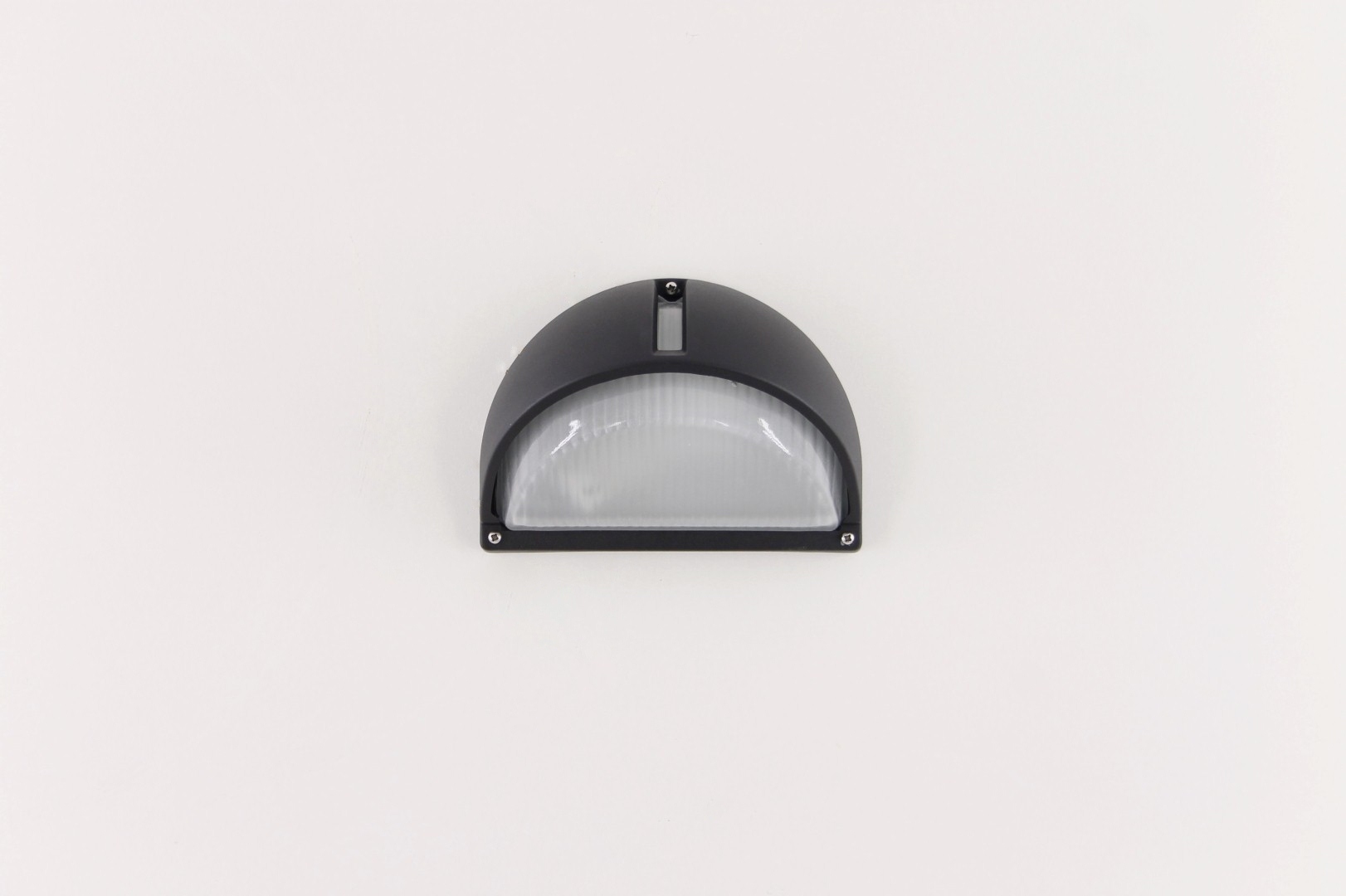 Buiten wandlamp halfrond zwart 40182 Buiten wandlamp halfrond zwart 40182