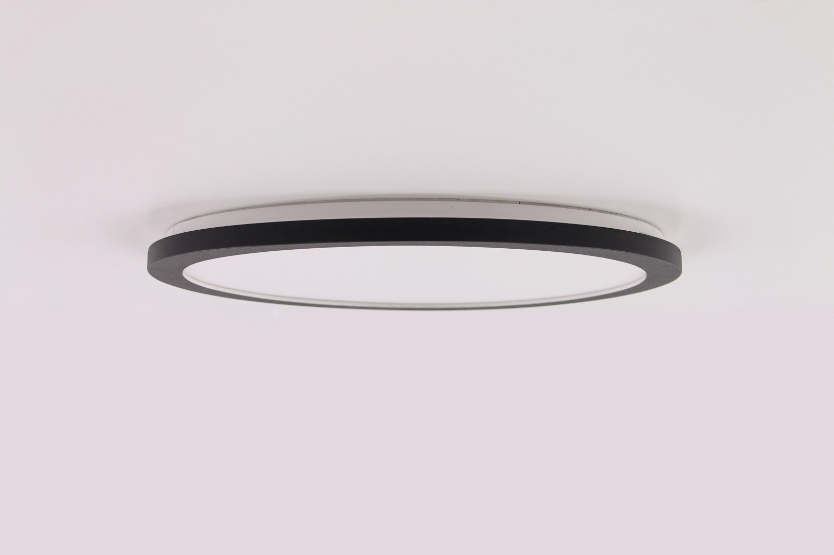 Plafondlamp LED rond zwart 40cm 45646 Plafondlamp LED rond zwart 40cm 45646