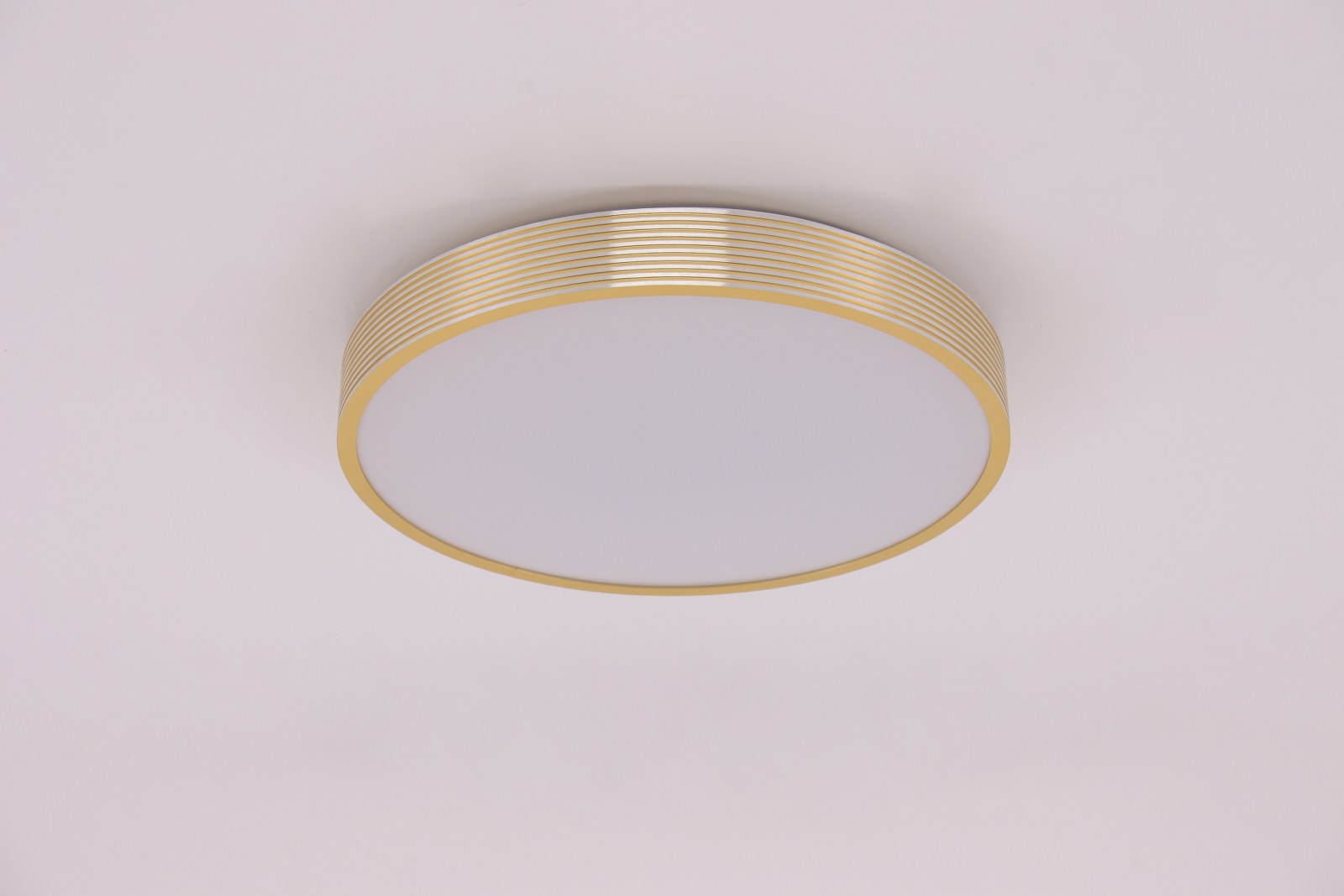 Plafondlamp goud | 3standen dimmer LED geïntegreerd | Ø 39cm 43362 Plafondlamp goud | 3standen dimmer LED geïntegreerd | Ø 39cm 43362