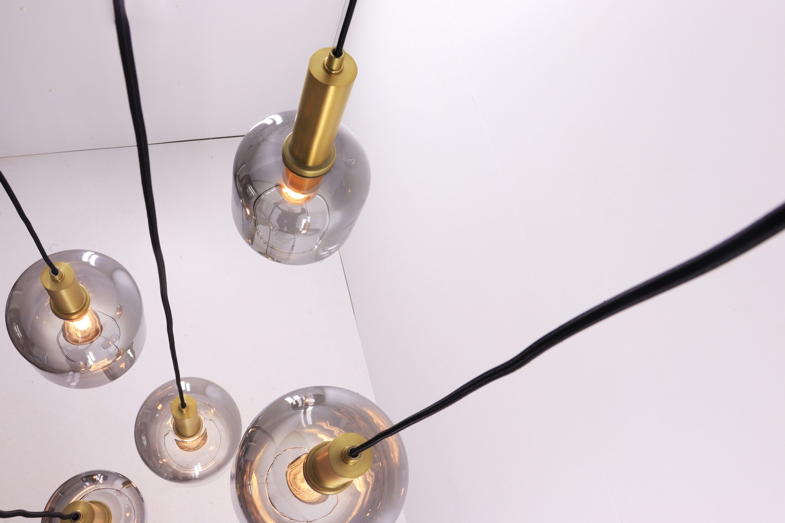 Hanglamp/Videlamp 5-lichts smoke 43120 Hanglamp/Videlamp 5-lichts smoke 43120