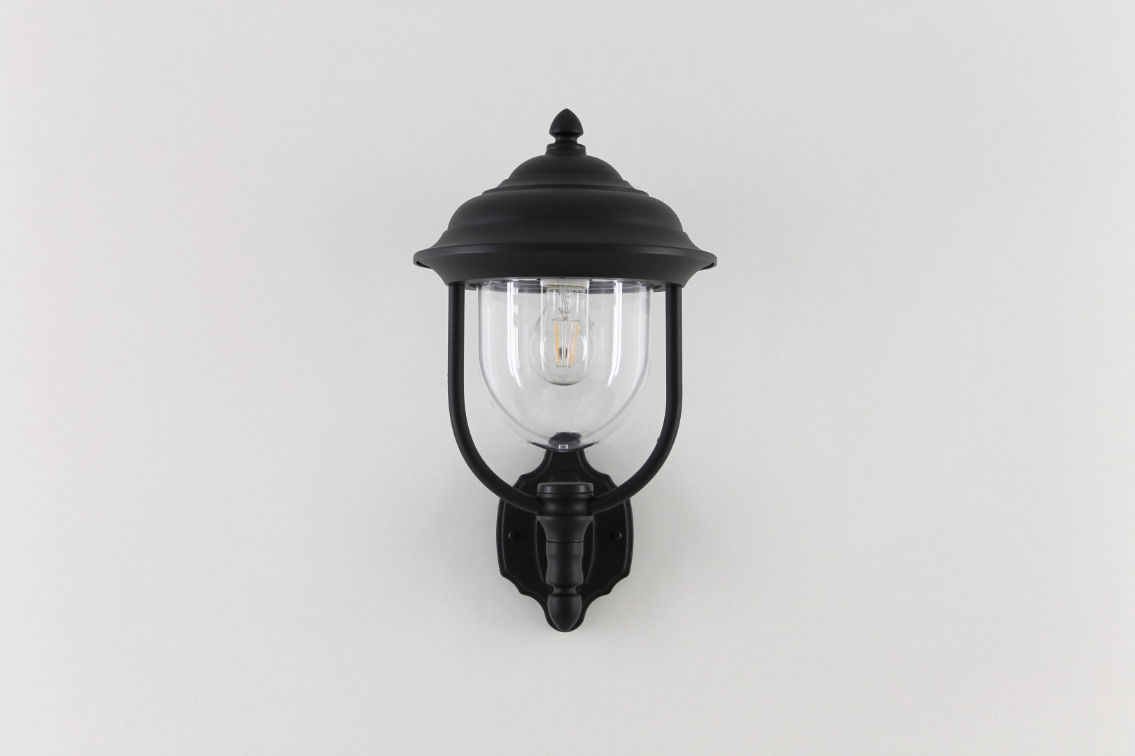 Buiten wandlamp zwart staand 35247 Buiten wandlamp zwart staand 35247