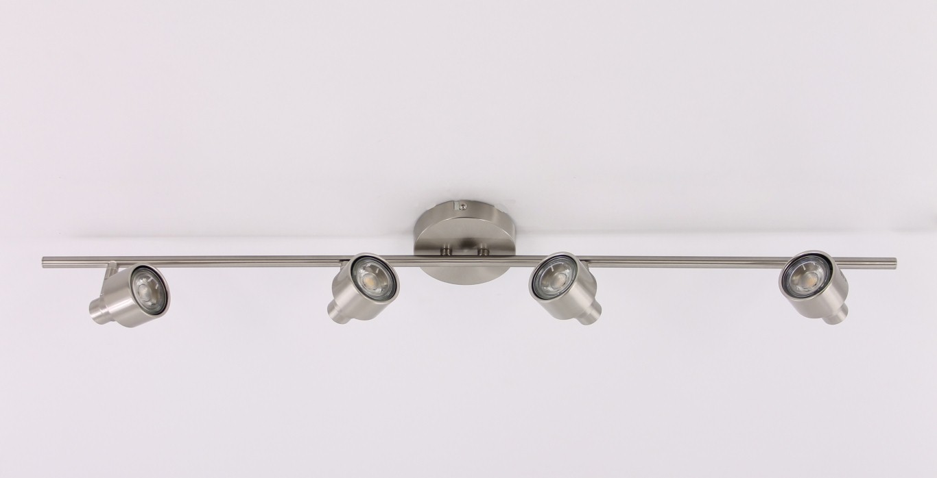 Opbouwspot rvs 4-lichts 26286 Opbouwspot rvs 4-lichts 26286