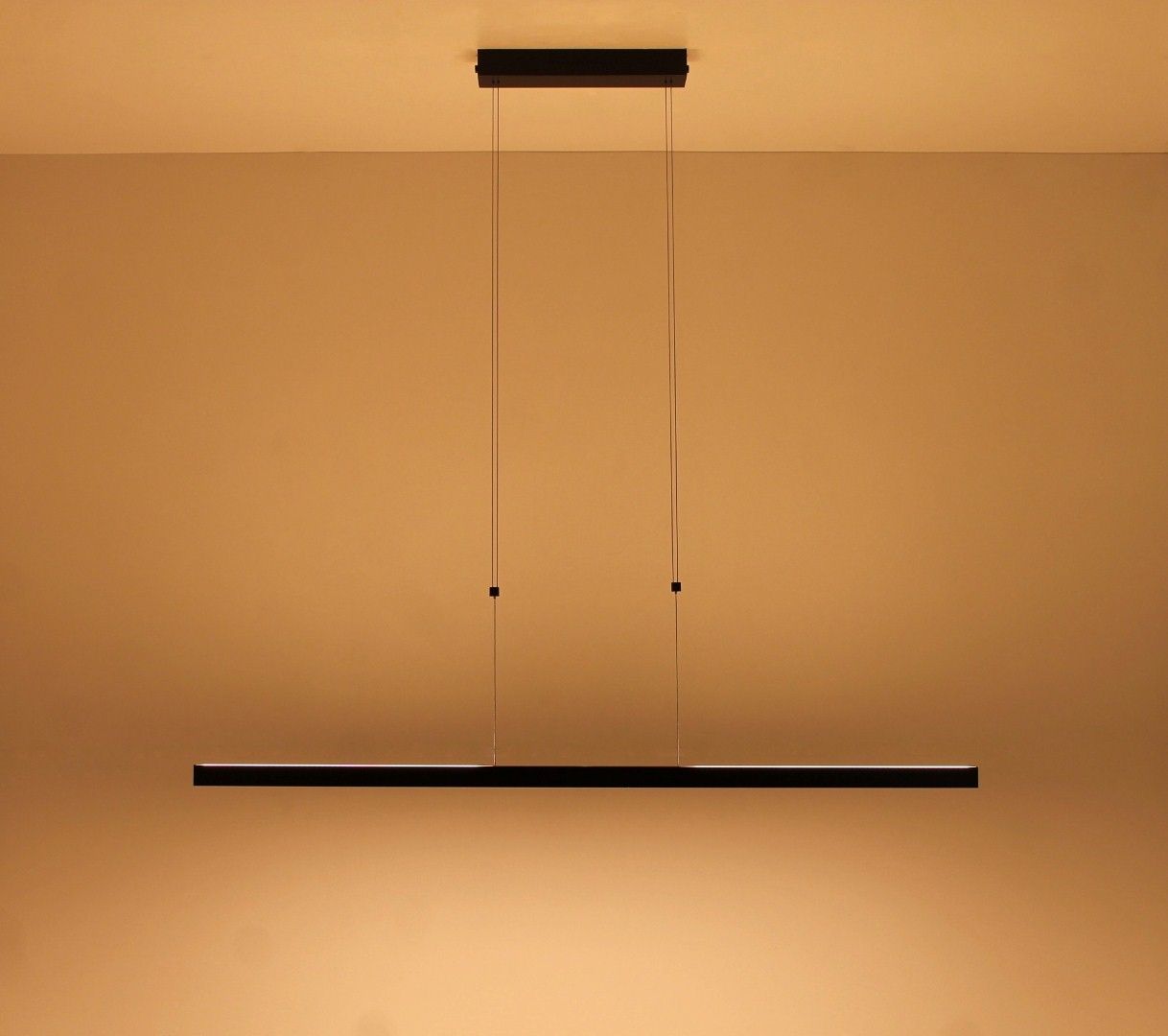 Hanglamp LED design zwart 160cm 42584 Hanglamp LED design zwart 160cm 42584