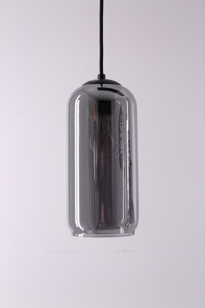 Hanglamp rookglas 12cm 42574 en 61132 Hanglamp rookglas 12cm 42574 en 61132