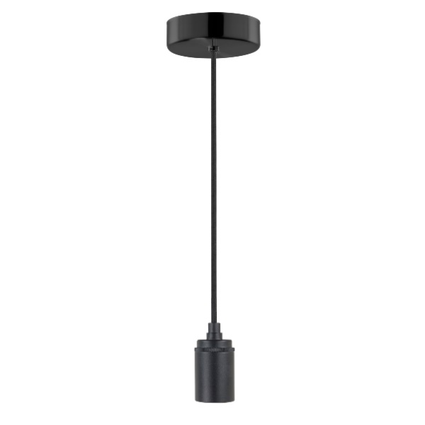 Hanglamp/pendel zwart voor lichtbron E27 O10410101 Hanglamp/pendel zwart voor lichtbron E27 O10410101