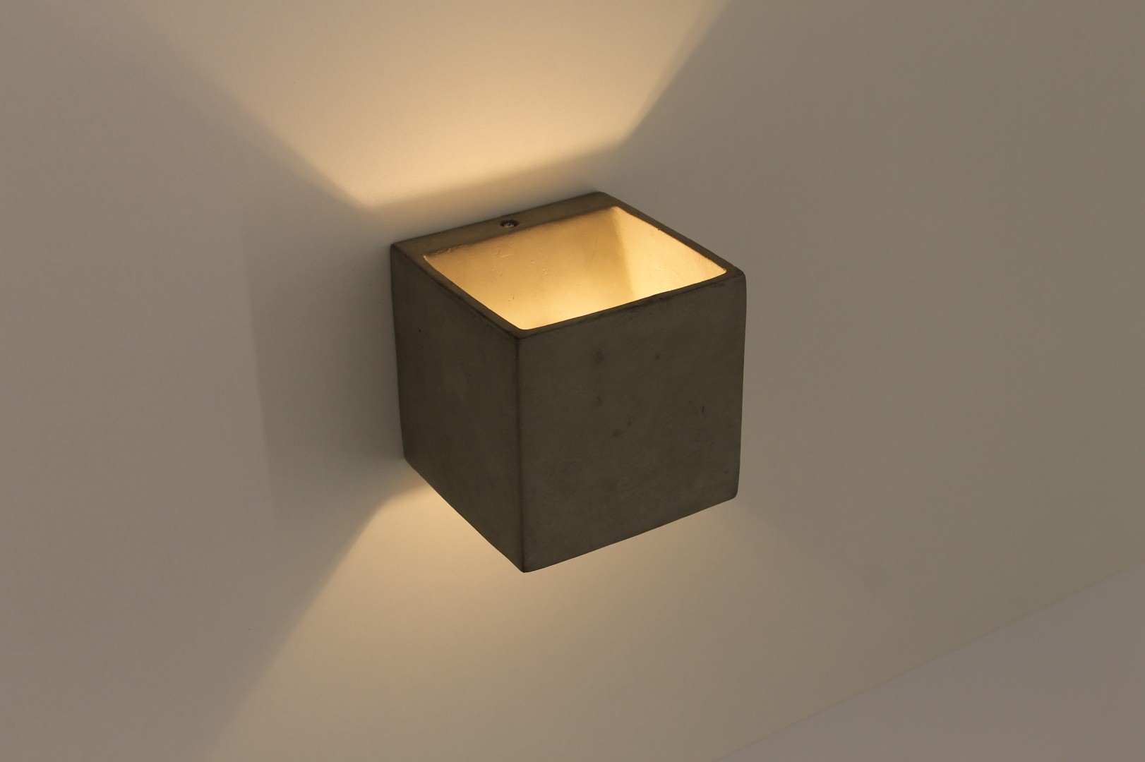 Wandlamp LED beton up / down vierkant 39570 Wandlamp LED beton up / down vierkant 39570