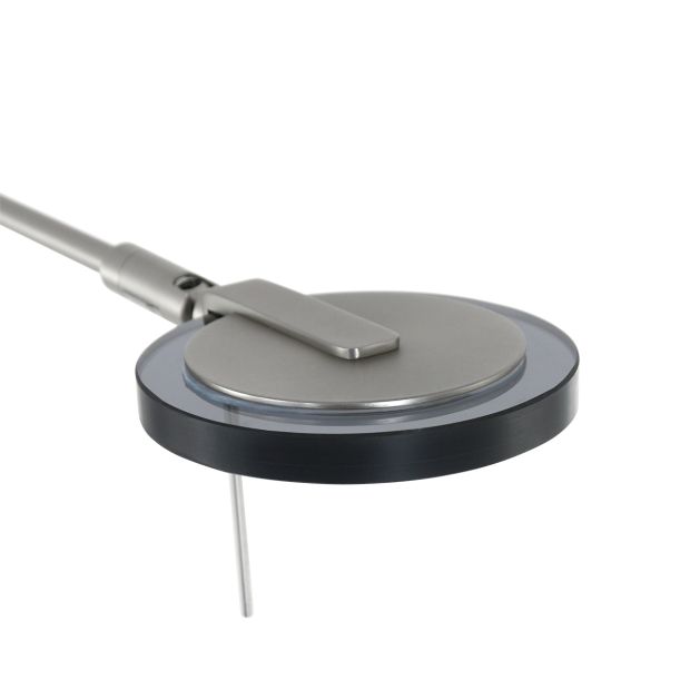 Vloerlamp met leesarm staal Turound 2663ST Vloerlamp met leesarm staal Turound 2663ST