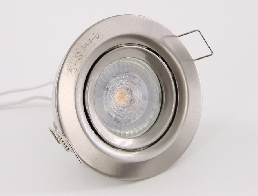 Inbouwspot rond RVS IP65 kantelbaar 40228 Inbouwspot rond RVS IP65 kantelbaar 40228