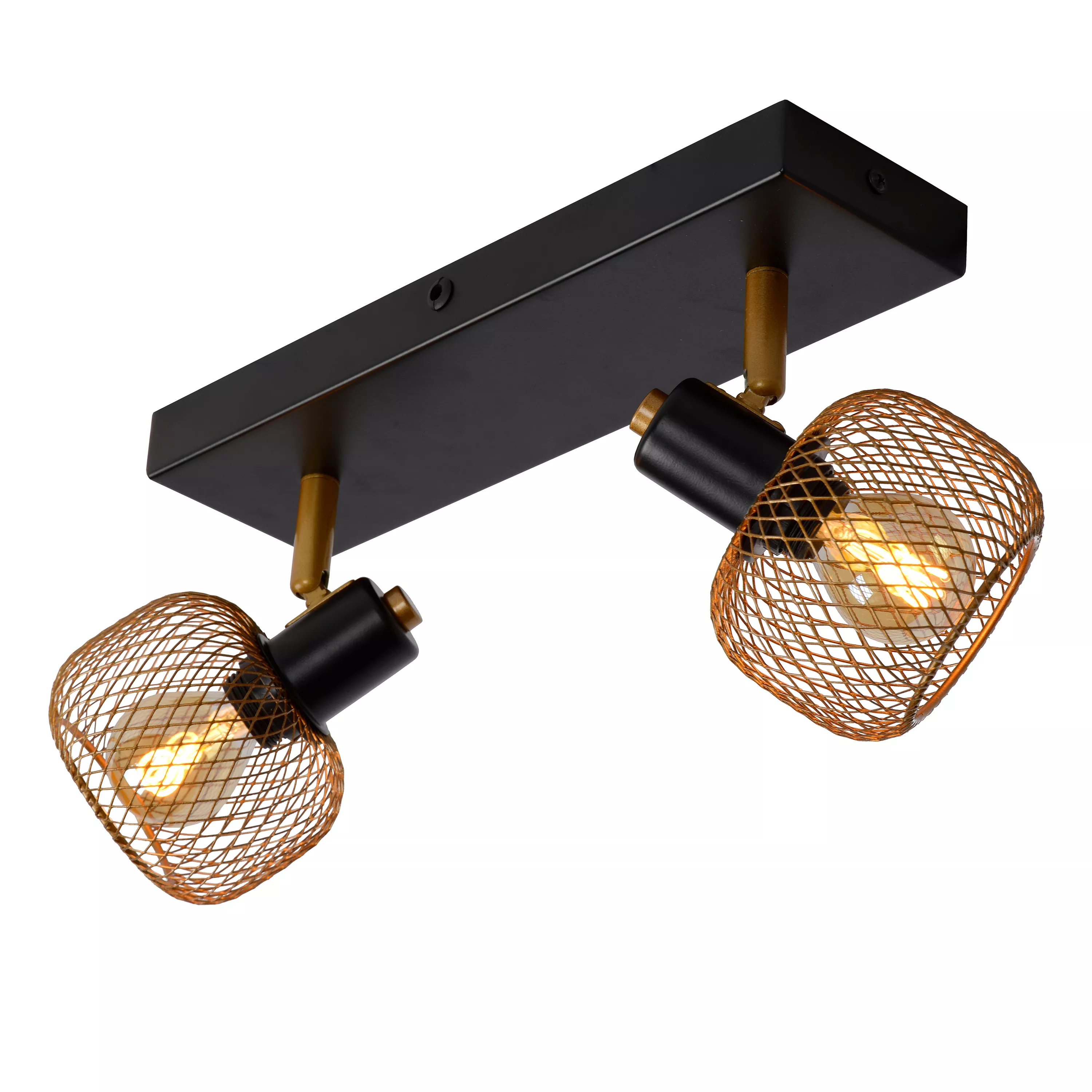 Plafondspot serie Maren mat goud / messing 44520 Plafondspot serie Maren mat goud / messing 44520