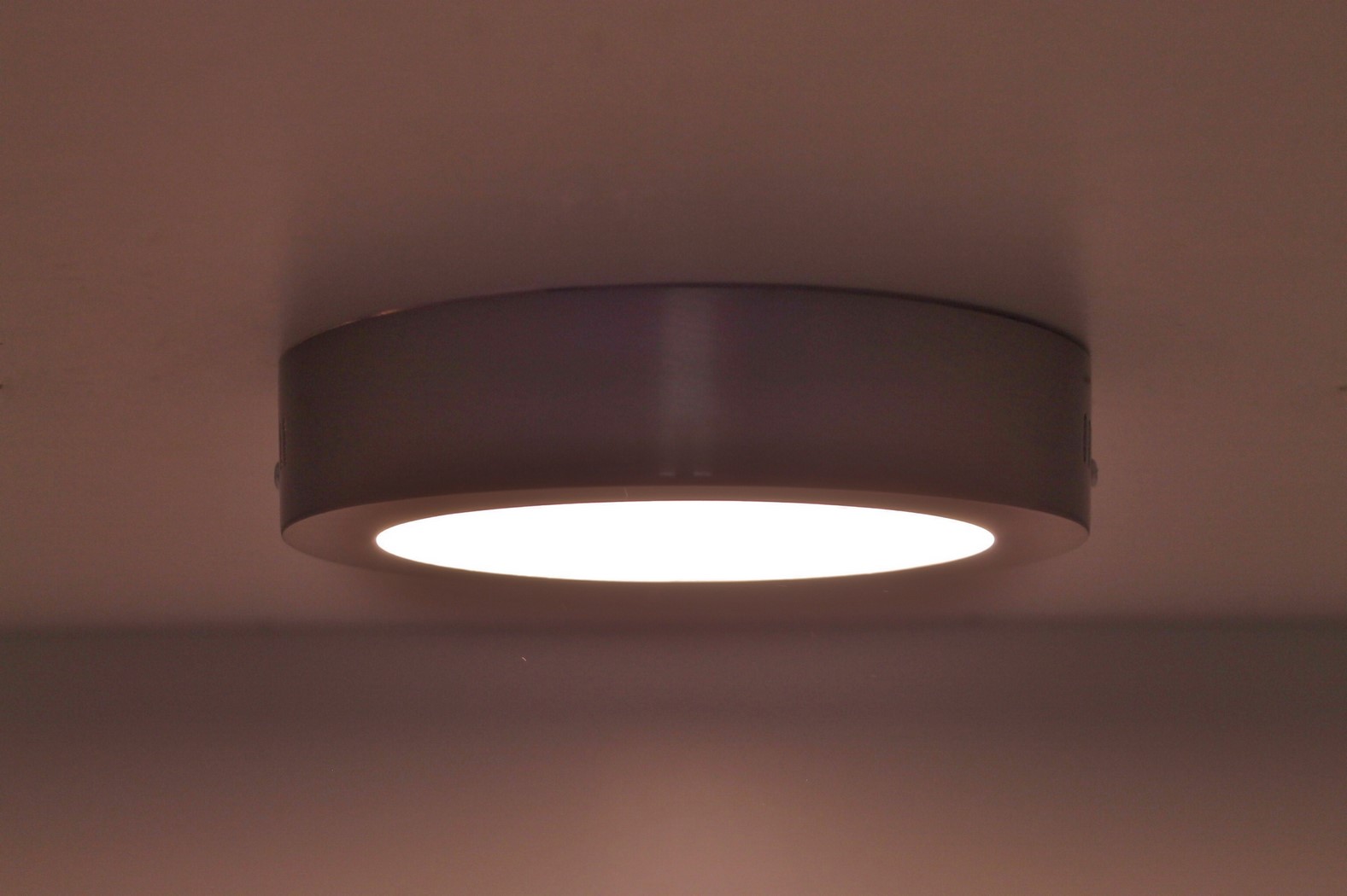 Plafondlamp LED rond rvs 17cm 38208 Plafondlamp LED rond rvs 17cm 38208