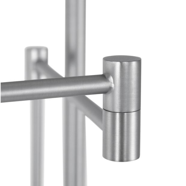 Vloerlamp met leesarm staal Turound 2663ST Vloerlamp met leesarm staal Turound 2663ST