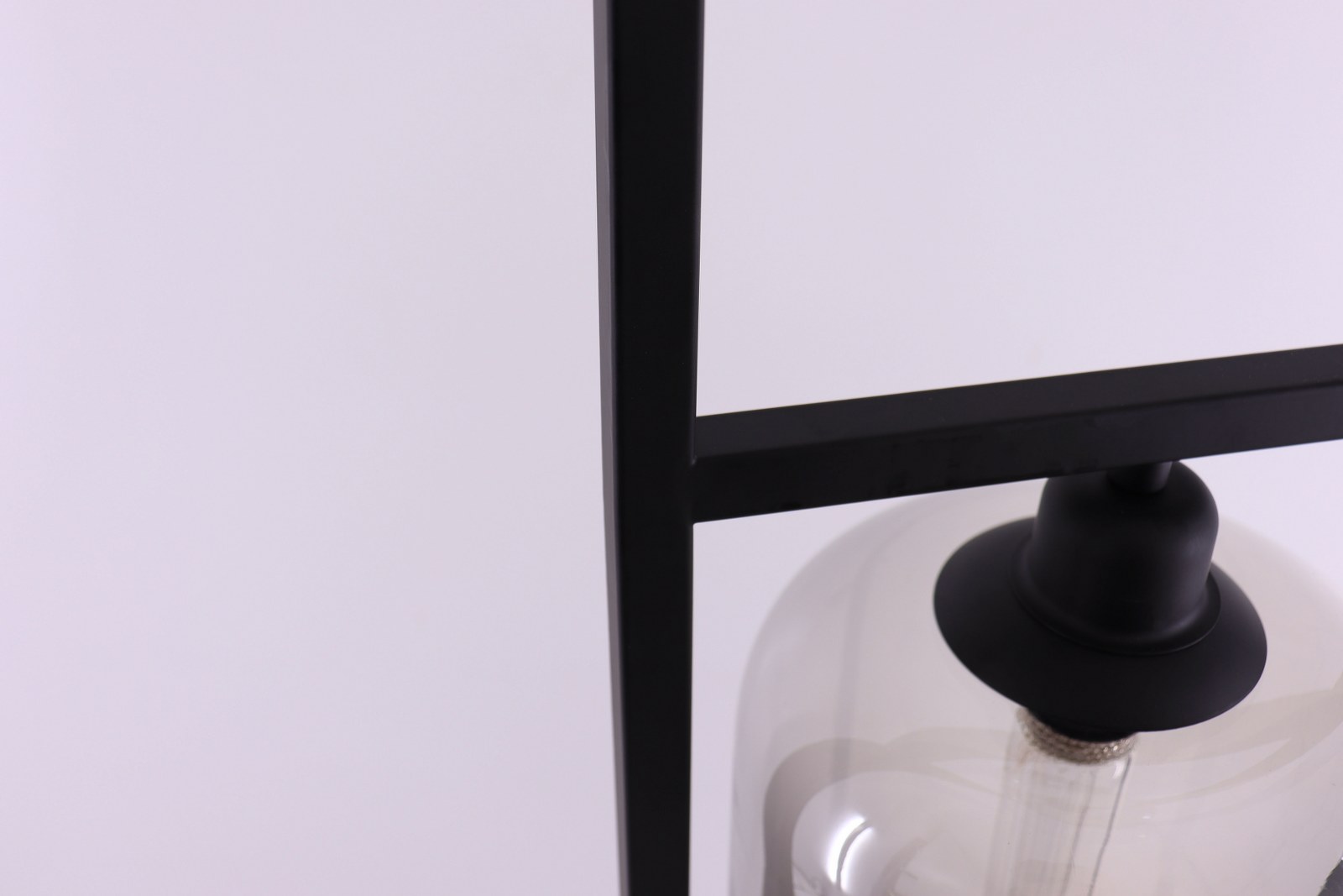 Vloerlamp frame - 2 Grey getint glazen - 170cm 50150 Vloerlamp frame - 2 Grey getint glazen - 170cm 50150