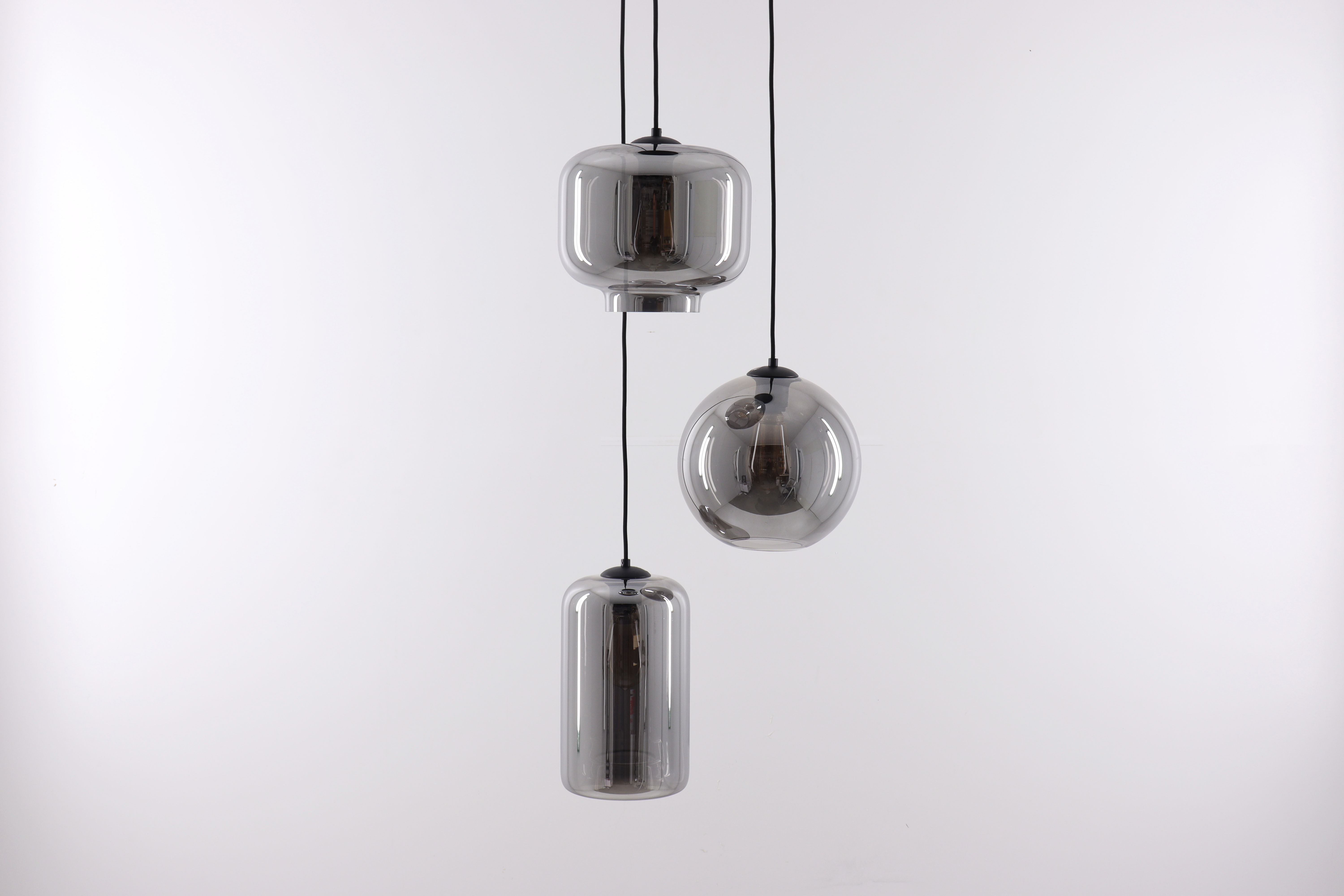 EEF Hanglamp Smoke 3lichts hanglamp 50014 EEF Hanglamp Smoke 3lichts hanglamp 50014