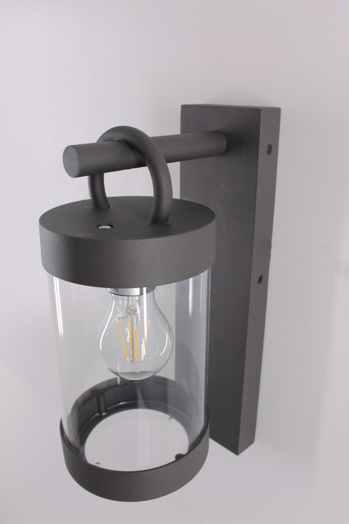 Buiten wandlamp antraciet schemerschakelaar 41678 Buiten wandlamp antraciet schemerschakelaar 41678